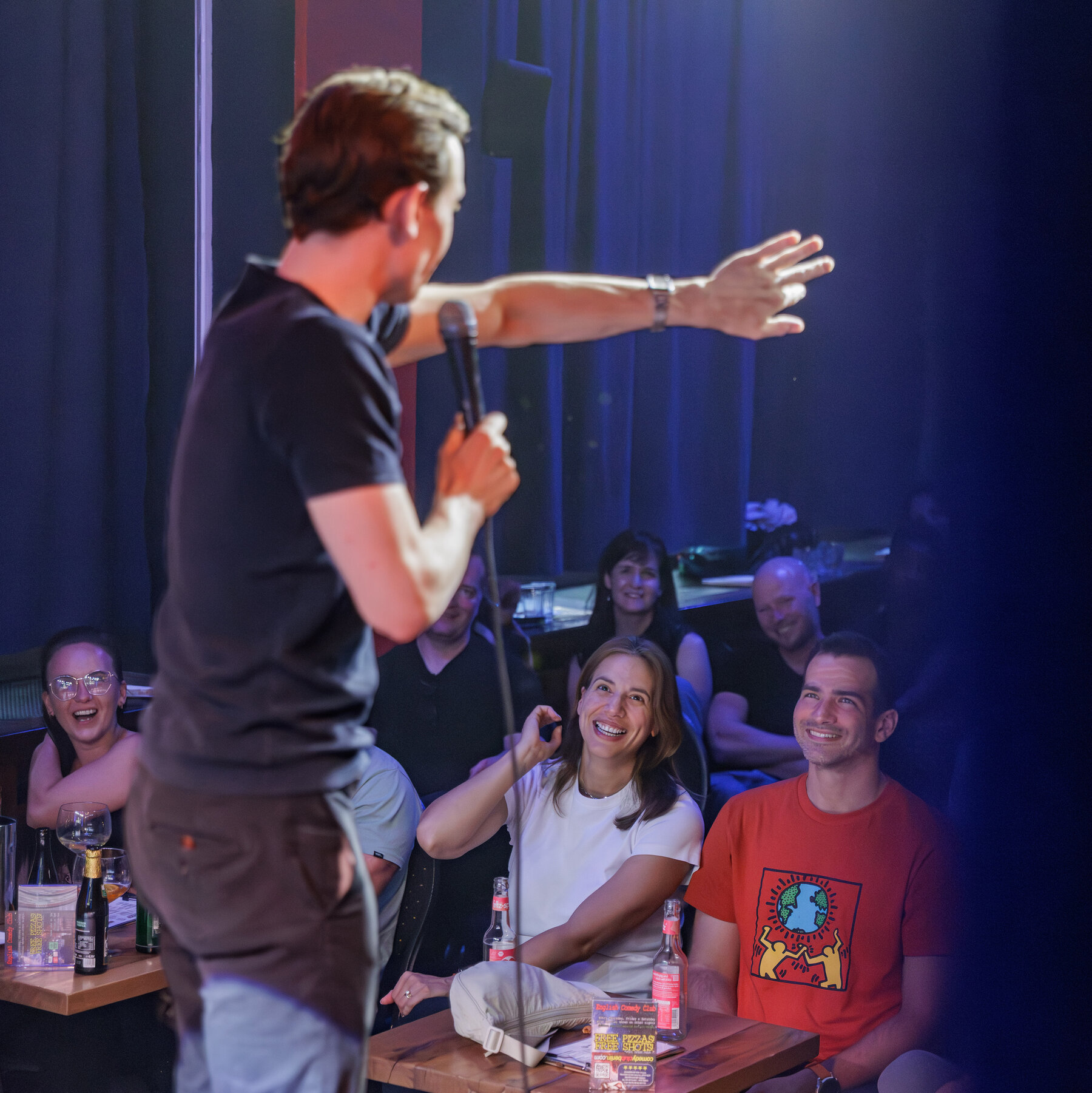English-Language Stand-Up Is Taking Off in Europe. No Joke.