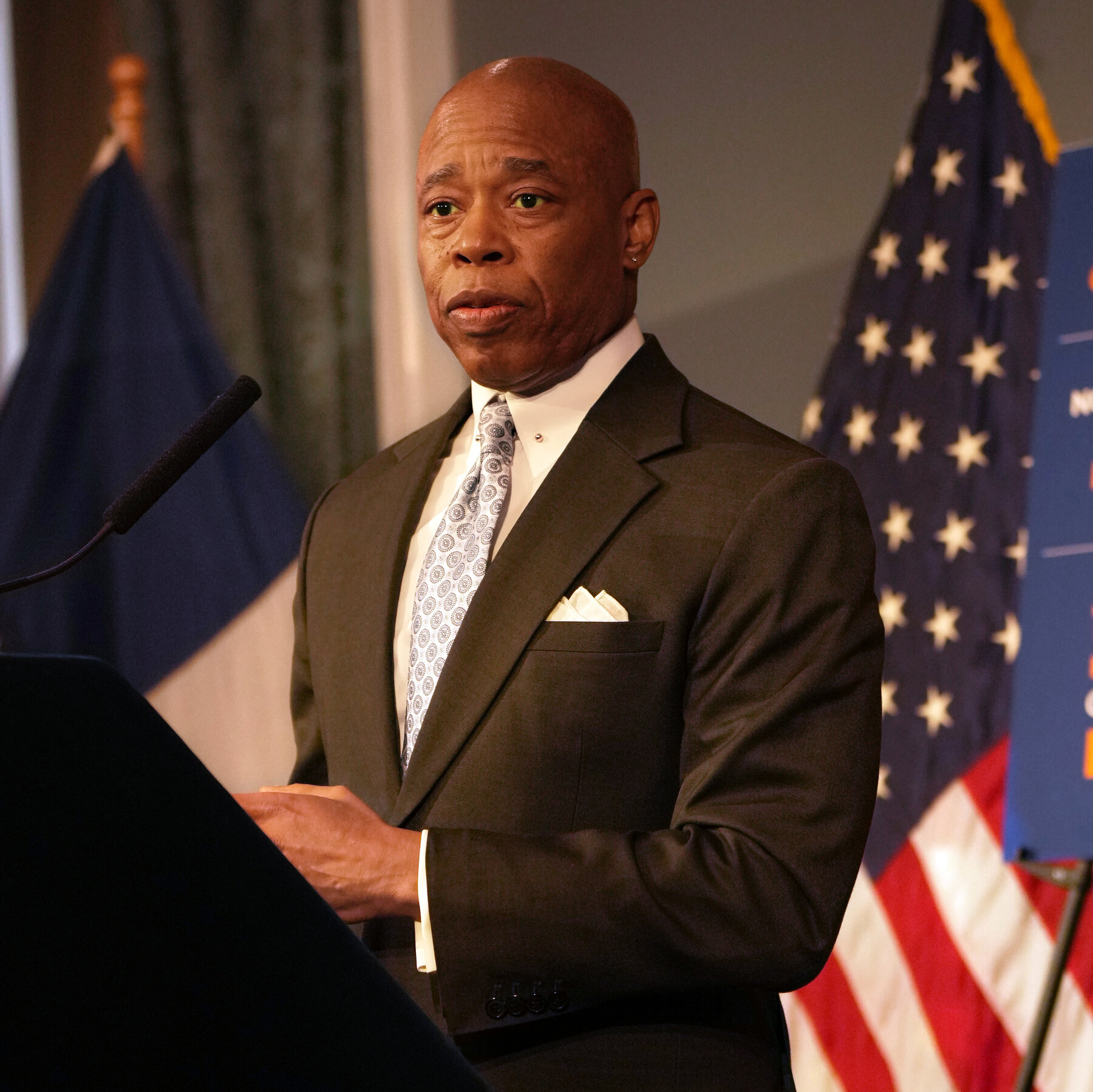 Eric Adams Suggests the Biden Pardon Proves He Was Also Targeted
