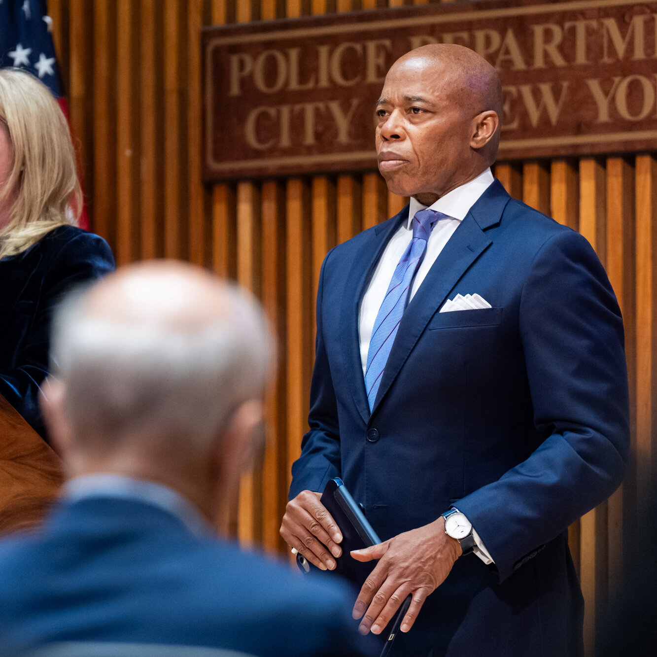 Eric Adams Won’t Be at the Debate. He’s Still Trying to Sway the Race.
