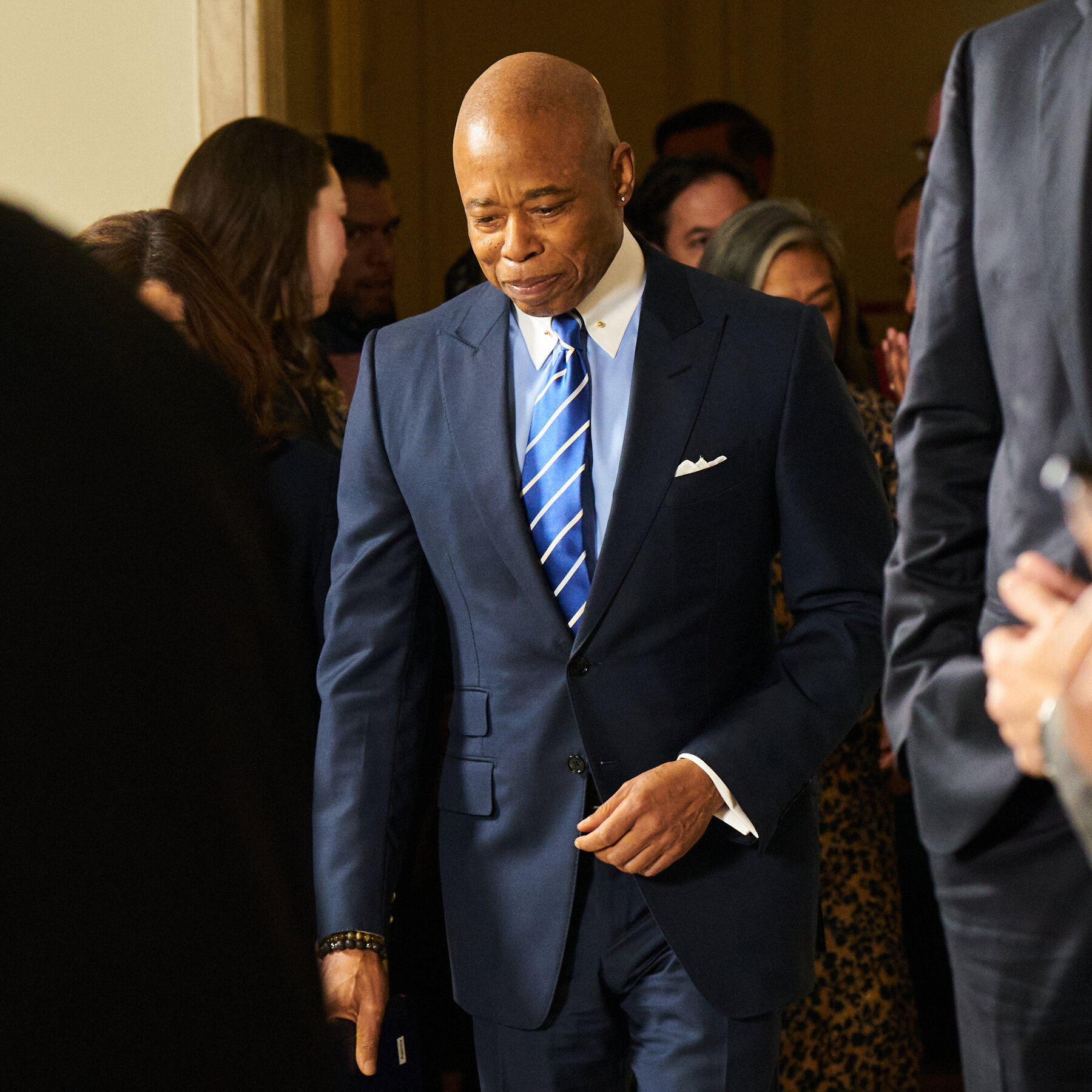 Eric Adams’s Advisers Are Trying to Get Him a Trump Inauguration Ticket
