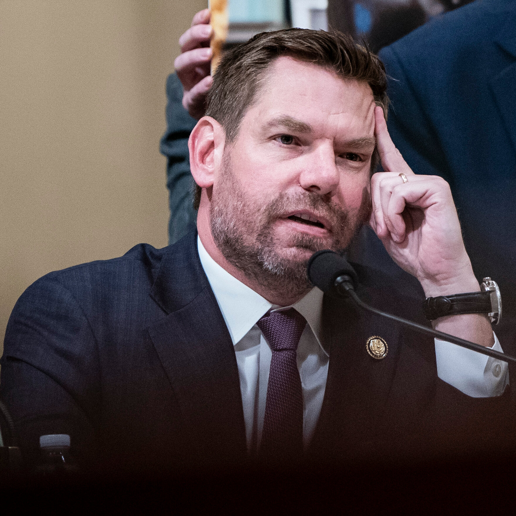 Eric Swalwell Files Suit Against Bill Pulte, Claiming Privacy Law Violations