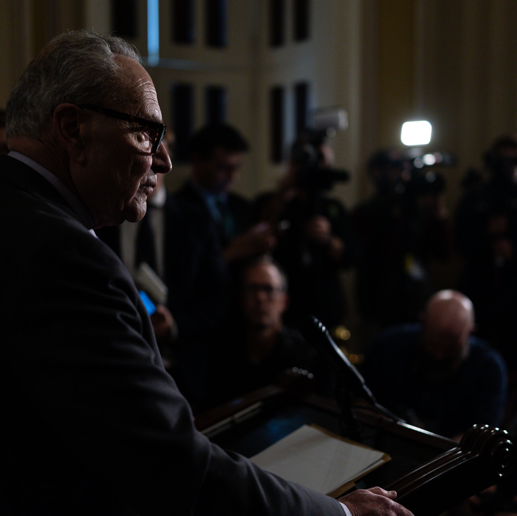 Even on Election Day, Schumer Is Mum on Mamdani