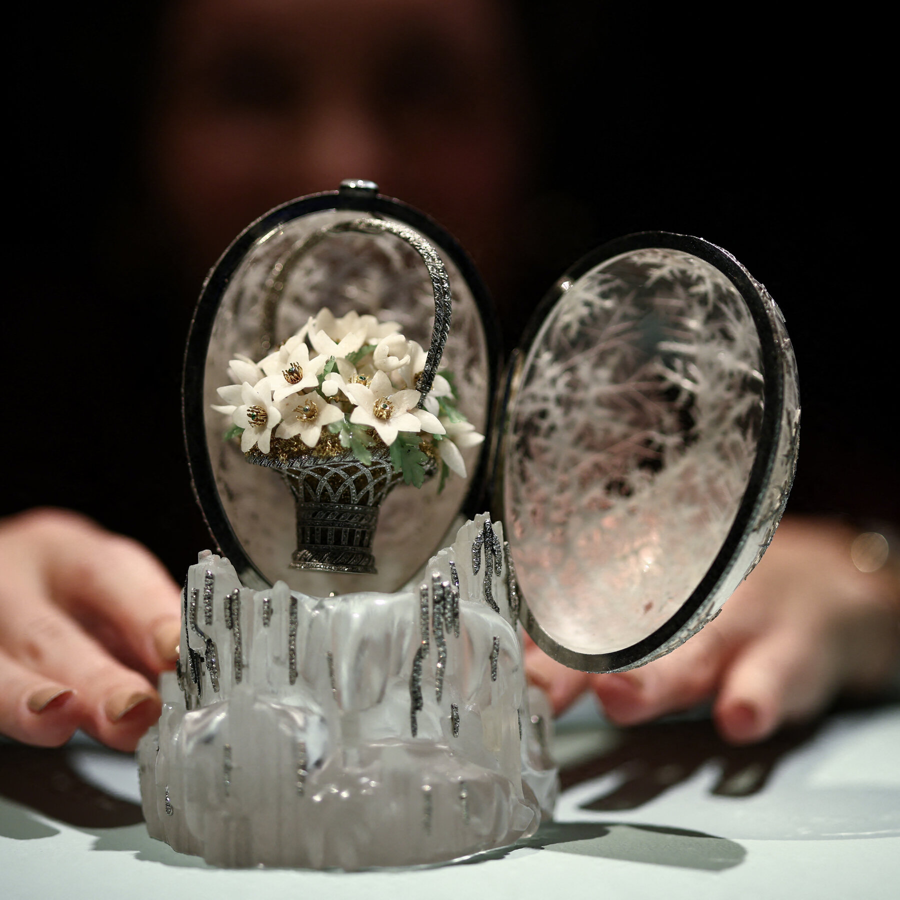Fabergé Winter Egg Sells for $30 Million, an Auction Record