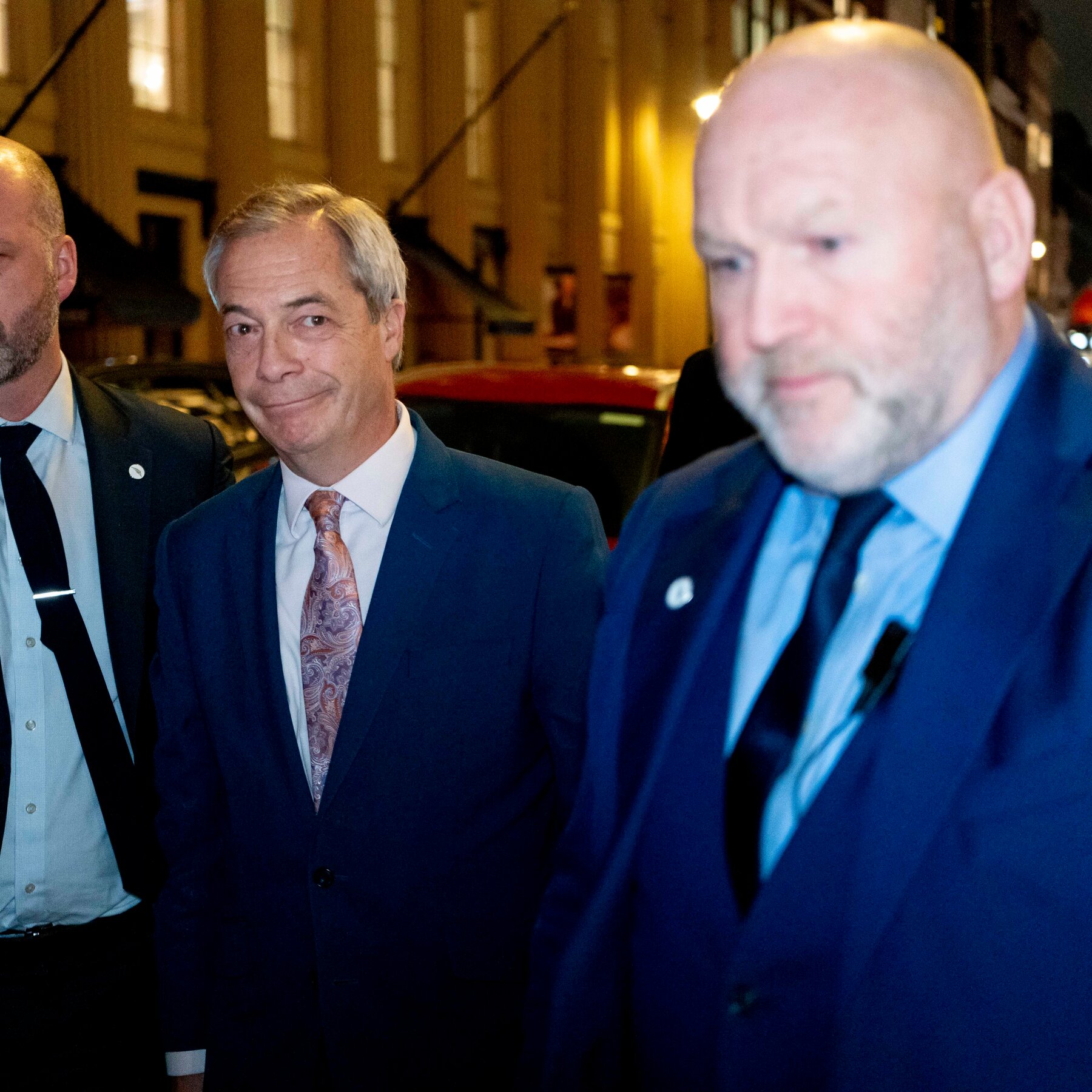 Farage Says He Talked to Musk Last Week. Relationship is ‘Fine.’