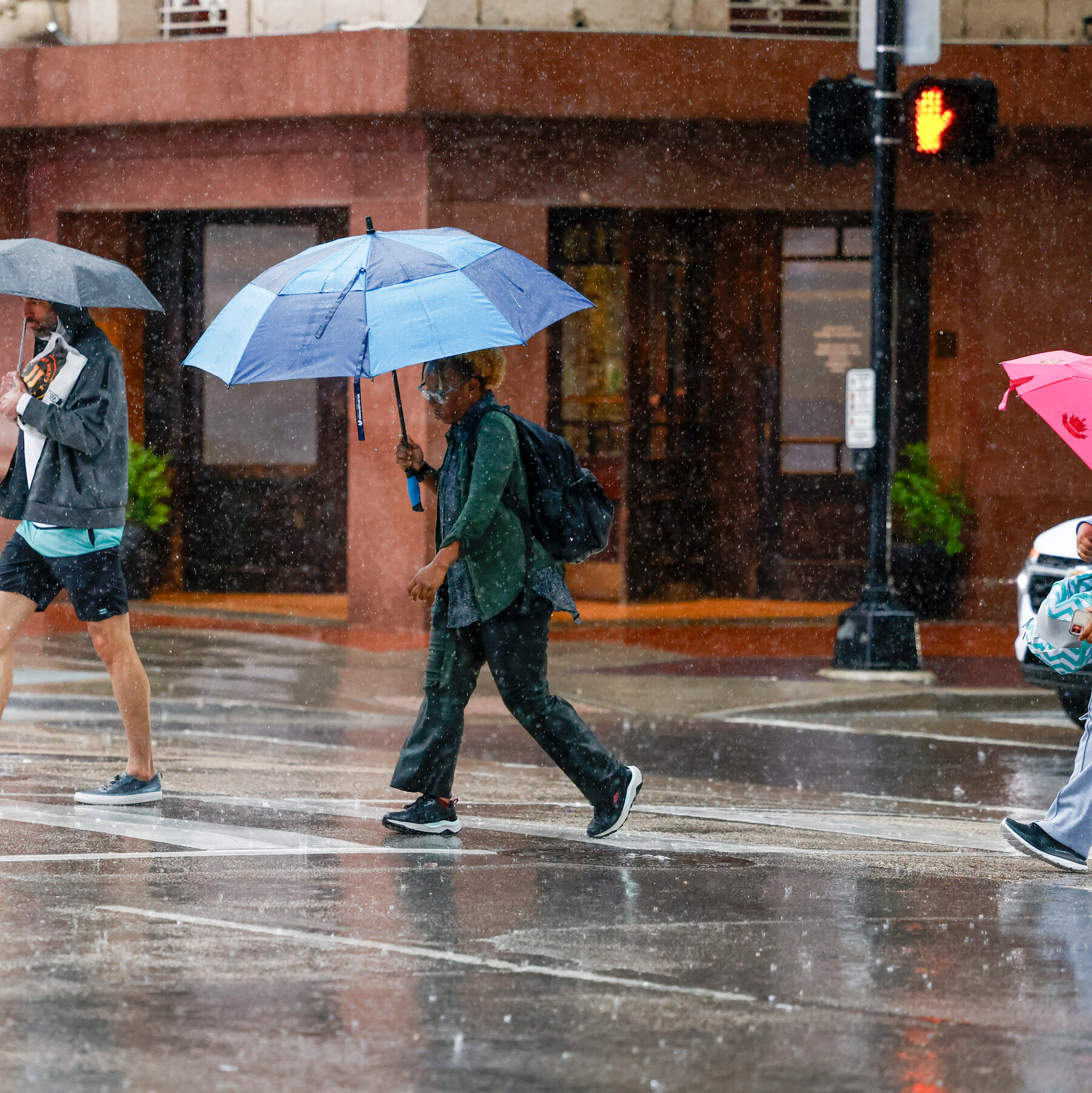 Fatal Storm Rips Through Oklahoma and Texas, Flooding Roads