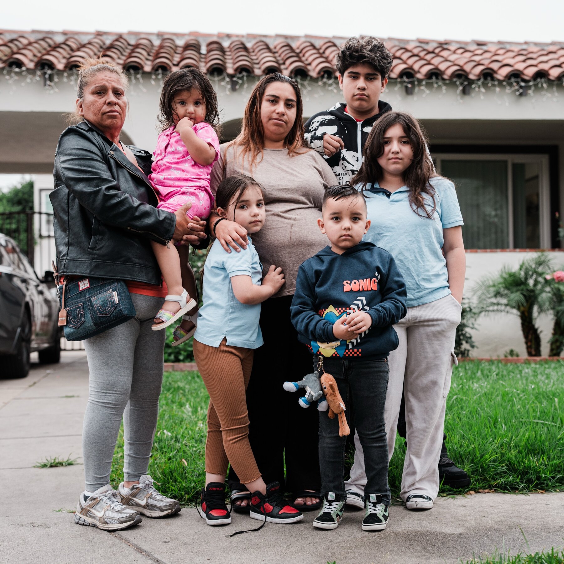 Federal agents, joined by Secretary Noem, descend on a California community.
