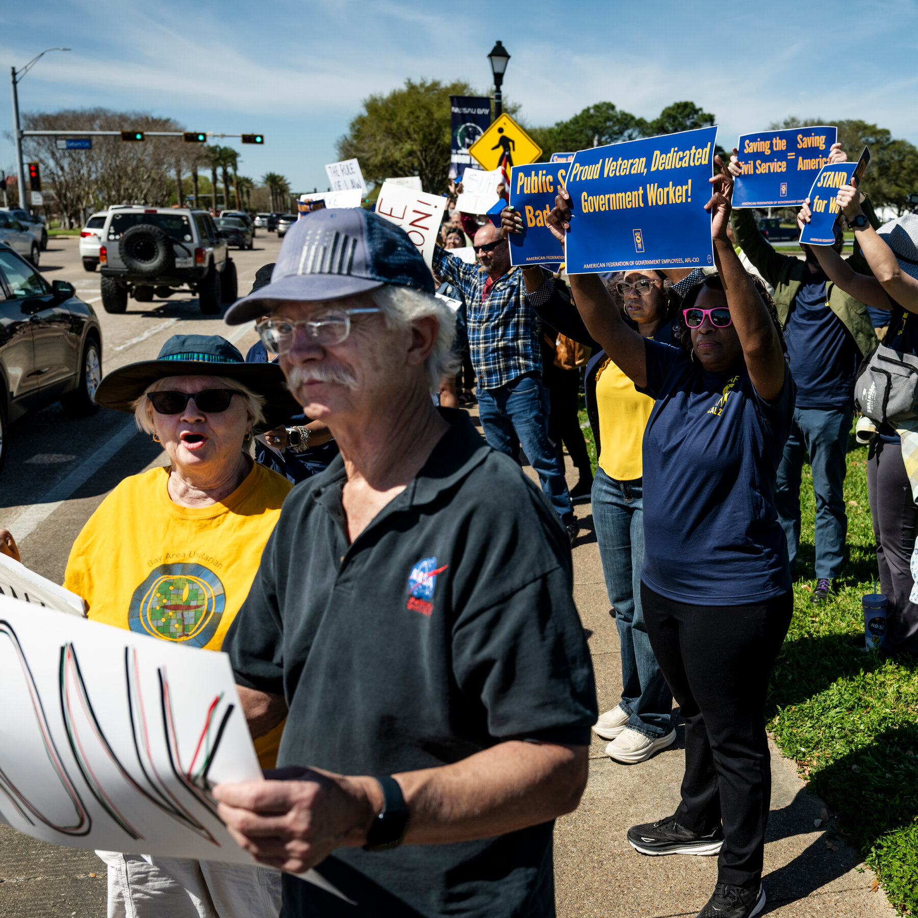 Federal Worker Unions Sue to Block Trump From Stripping Bargaining Rights