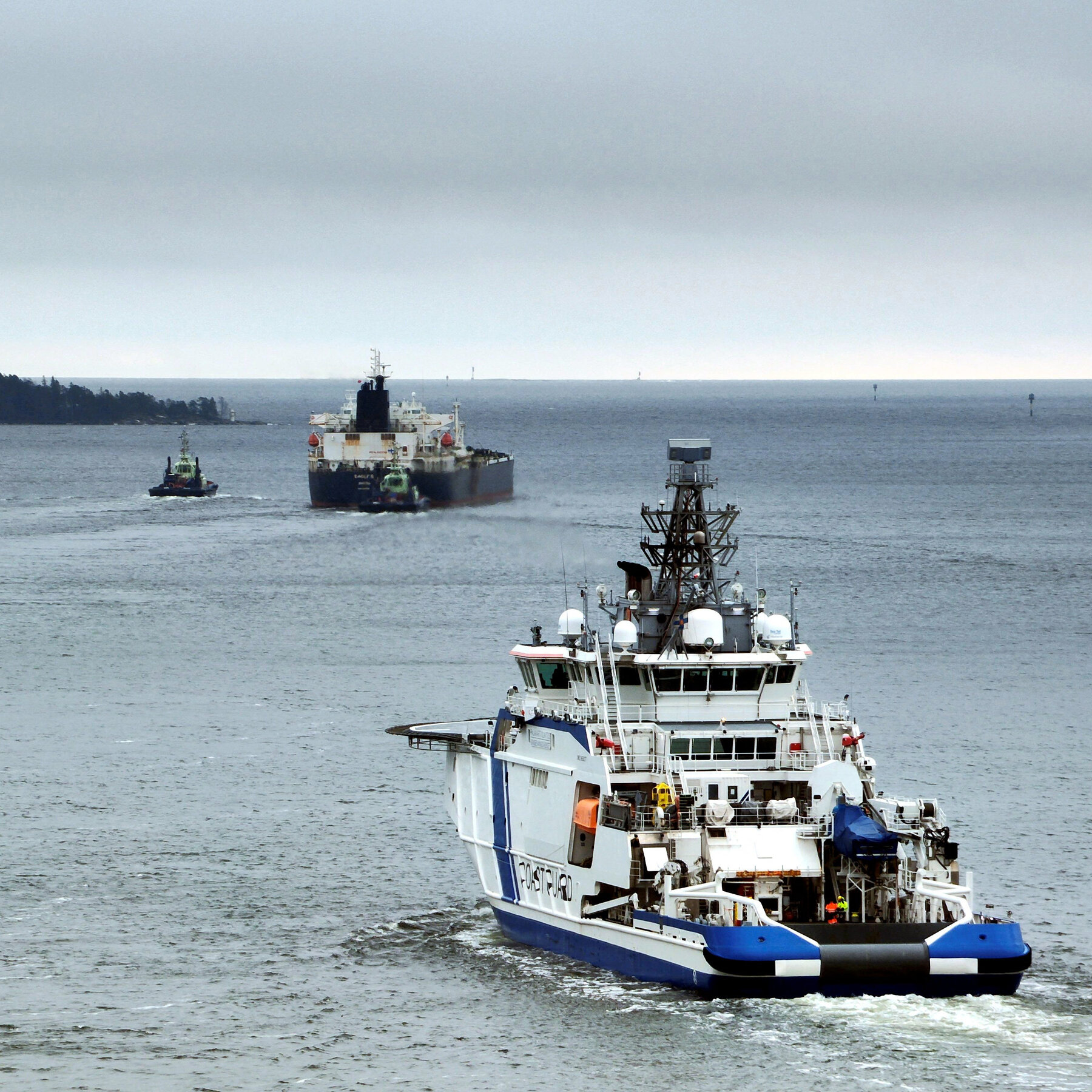 Finland Lets Eagle S Tanker Depart to International Waters