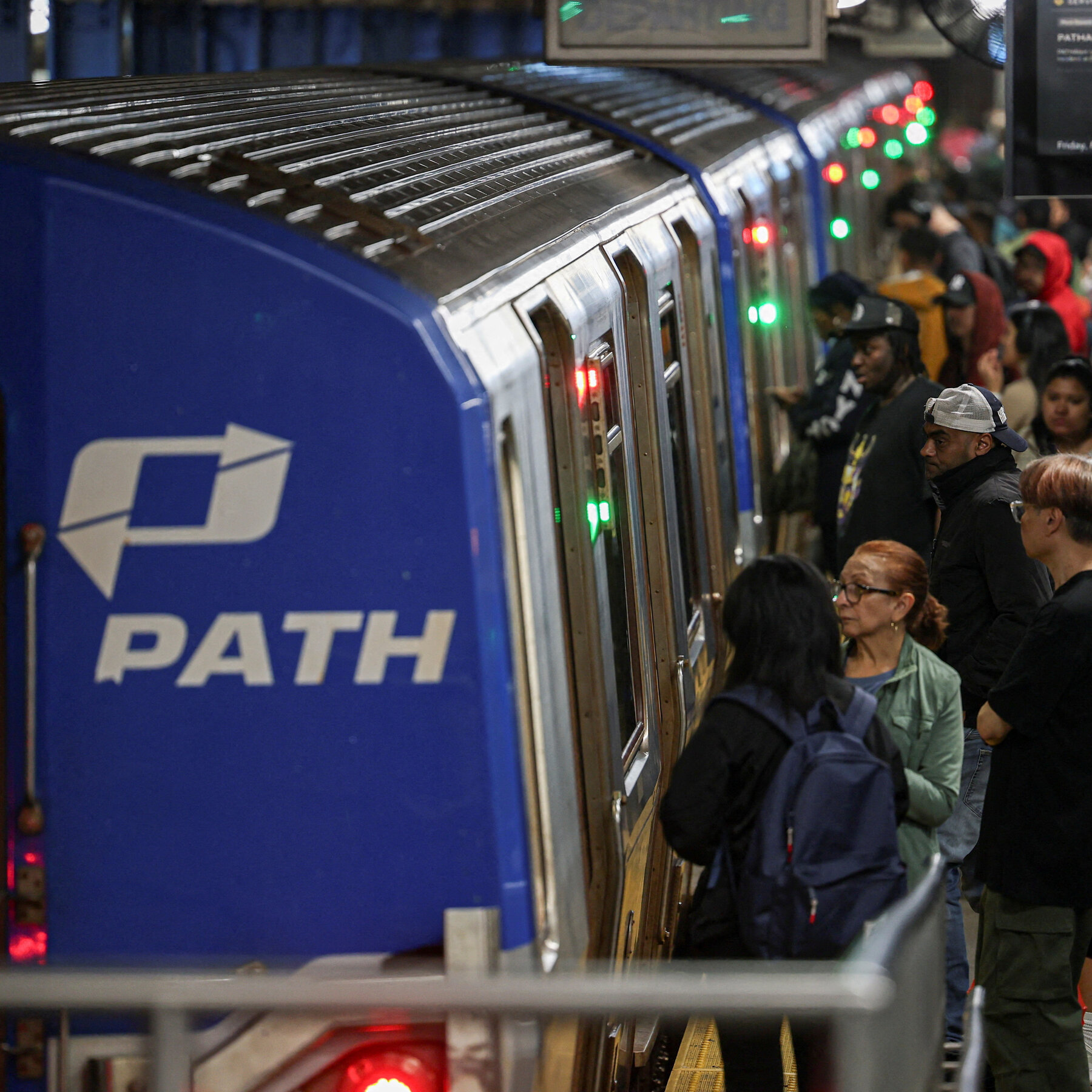 Fire Breaks Out Beneath PATH Train in Jersey City