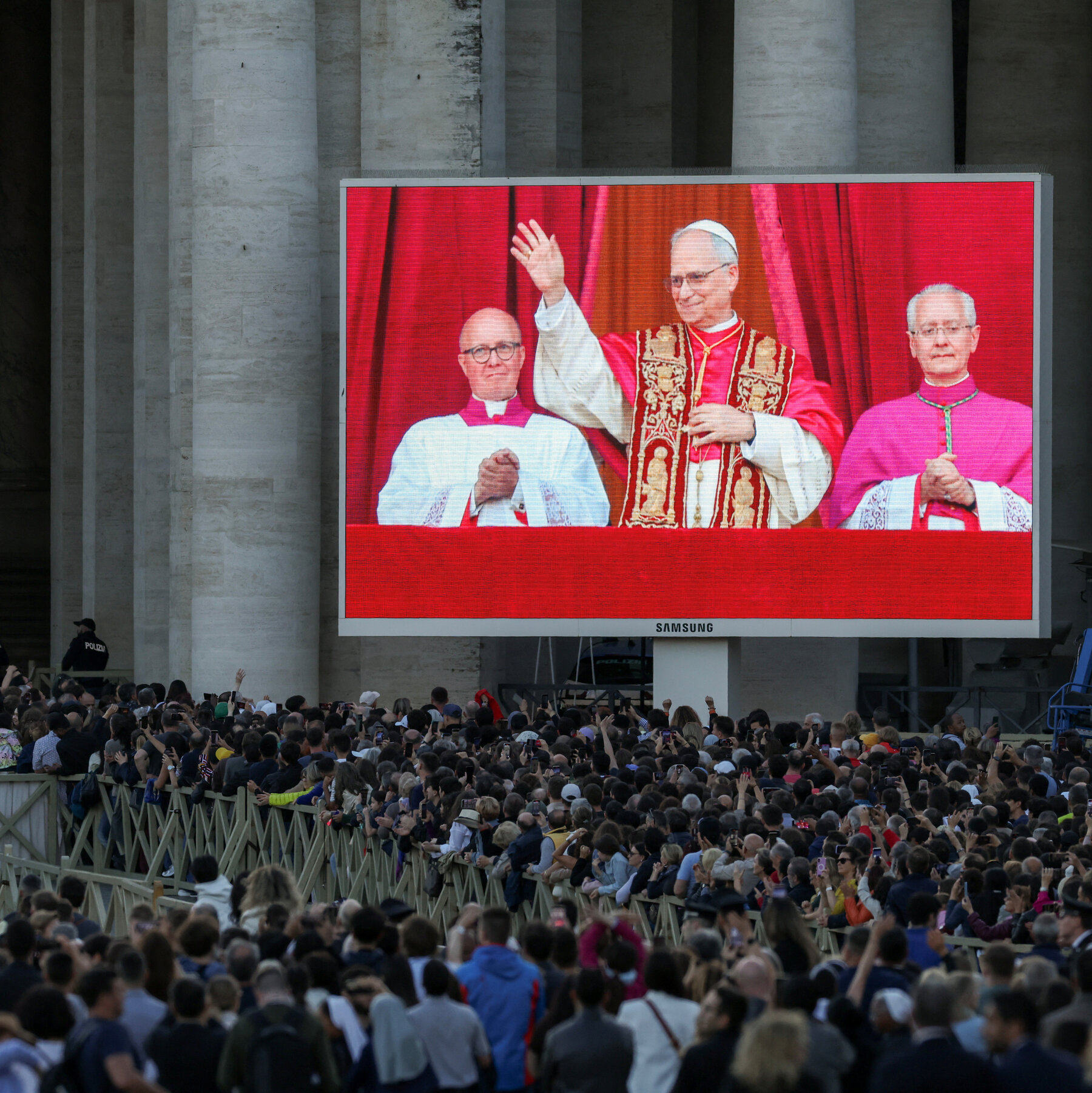 For the faithful in St. Peter’s Square, confusion and shock gave way to relief.