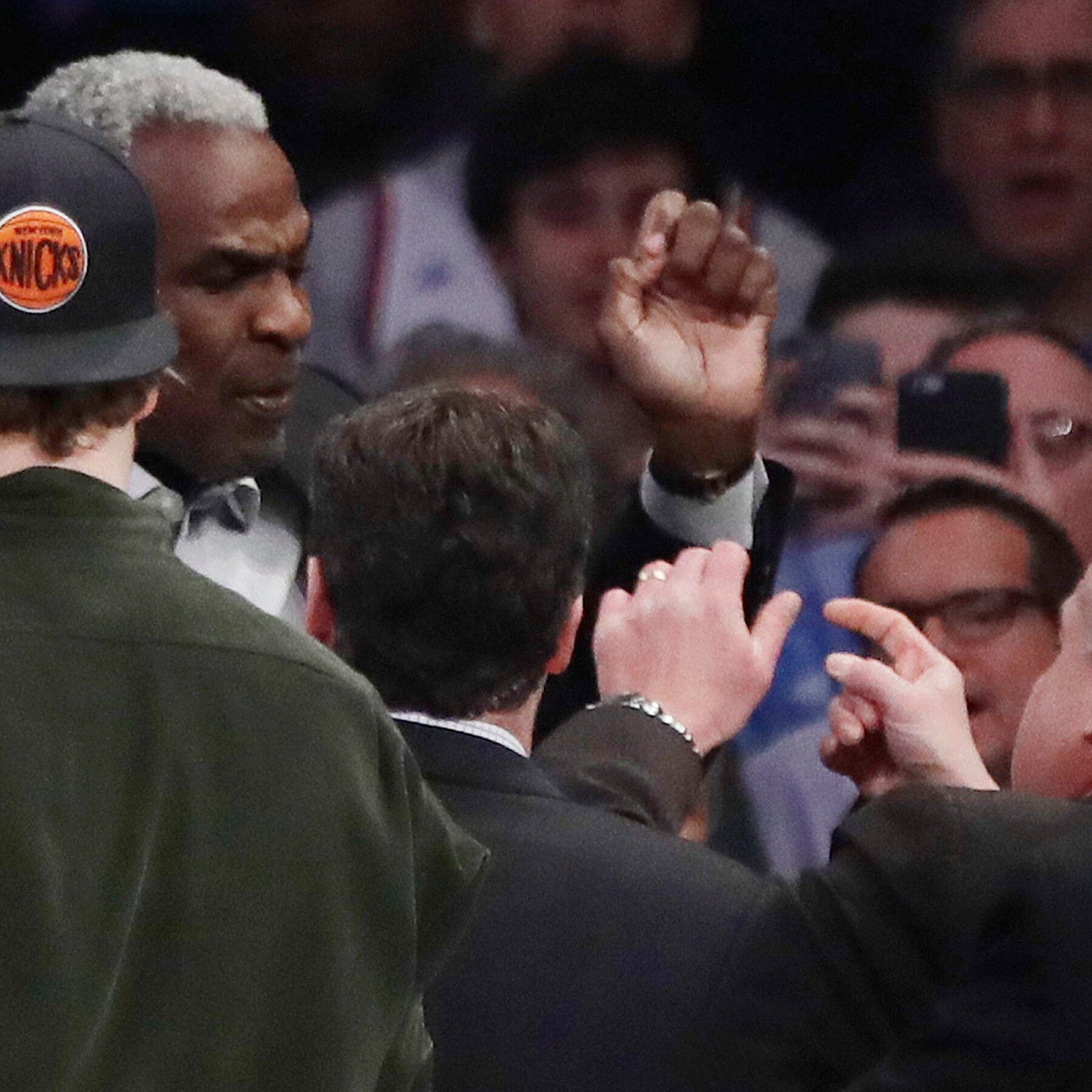 Former Knicks Star Clashes With Dolan Lawyer Over Assault at Garden