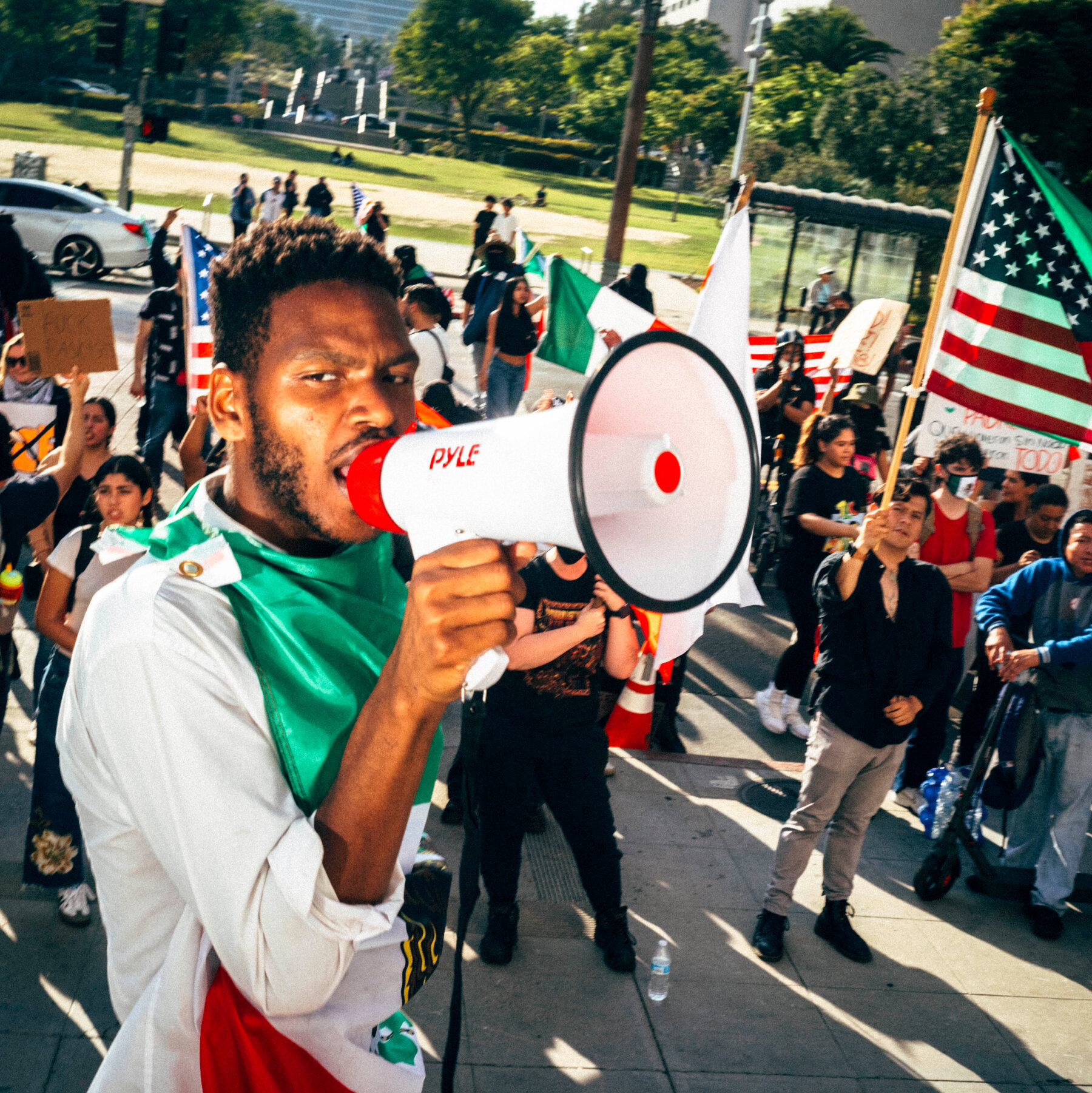 Friday’s events are expected to be quieter as protesters prepare for mass weekend demonstrations.