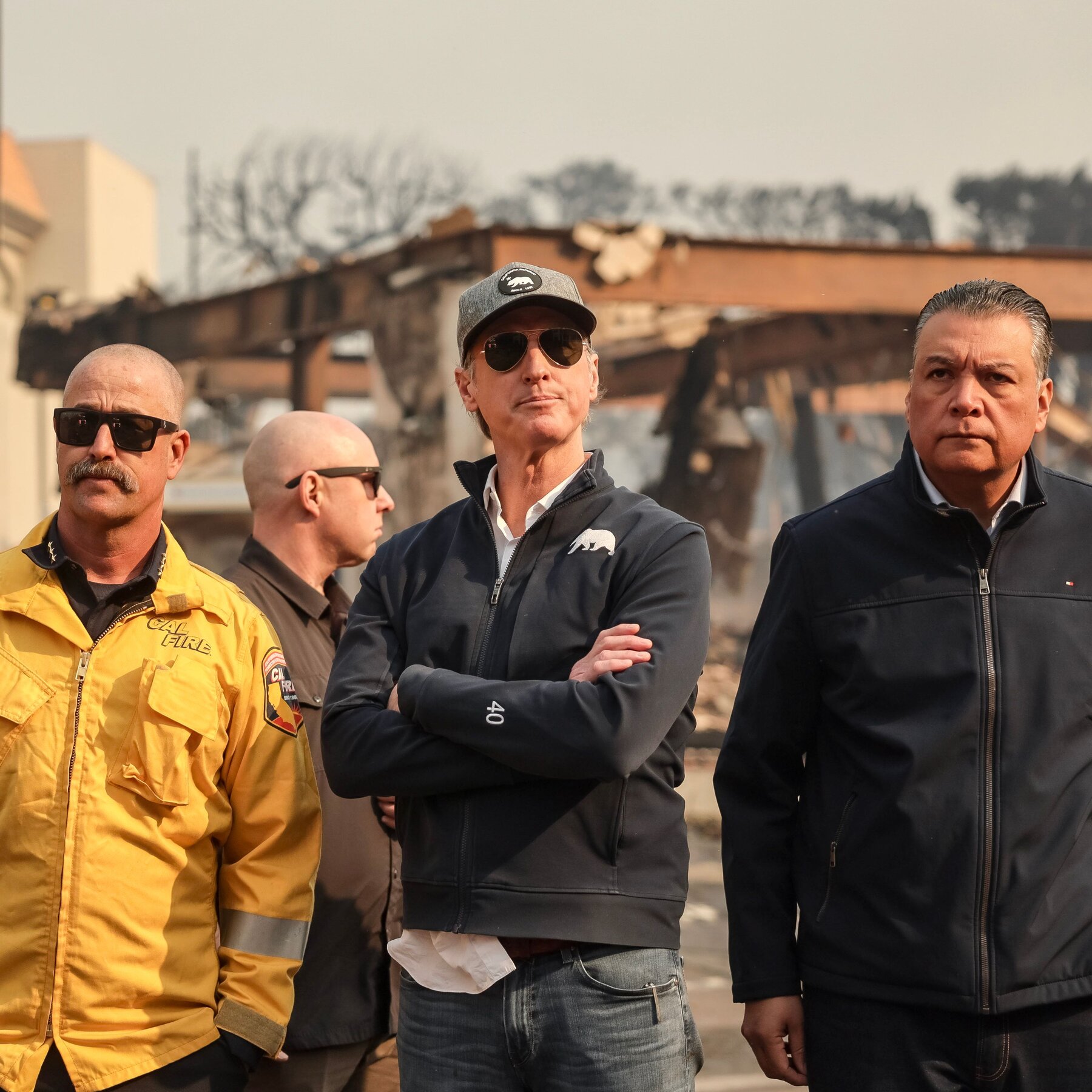 Gavin Newsom Criticizes Republicans for ‘Politicizing’ California Wildfires