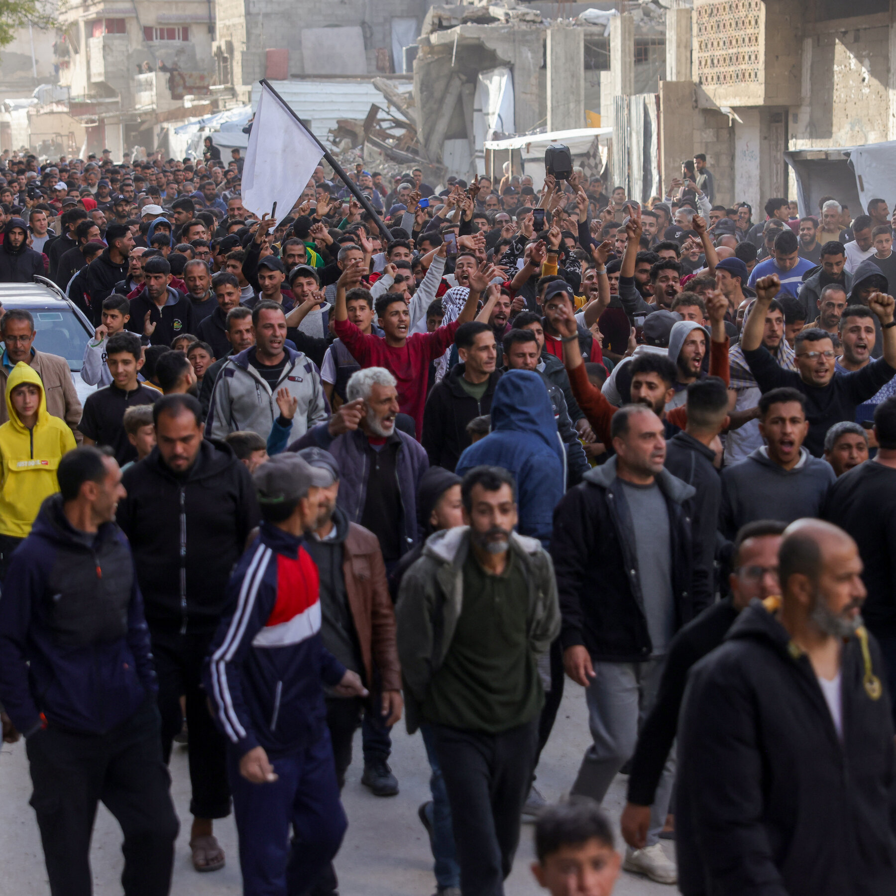 Gazans Voice Frustration With Hamas in Rare Protest