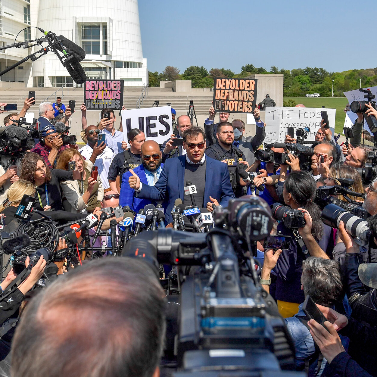 George Santos, Disgraced Former Congressman, Still Wants Your Attention