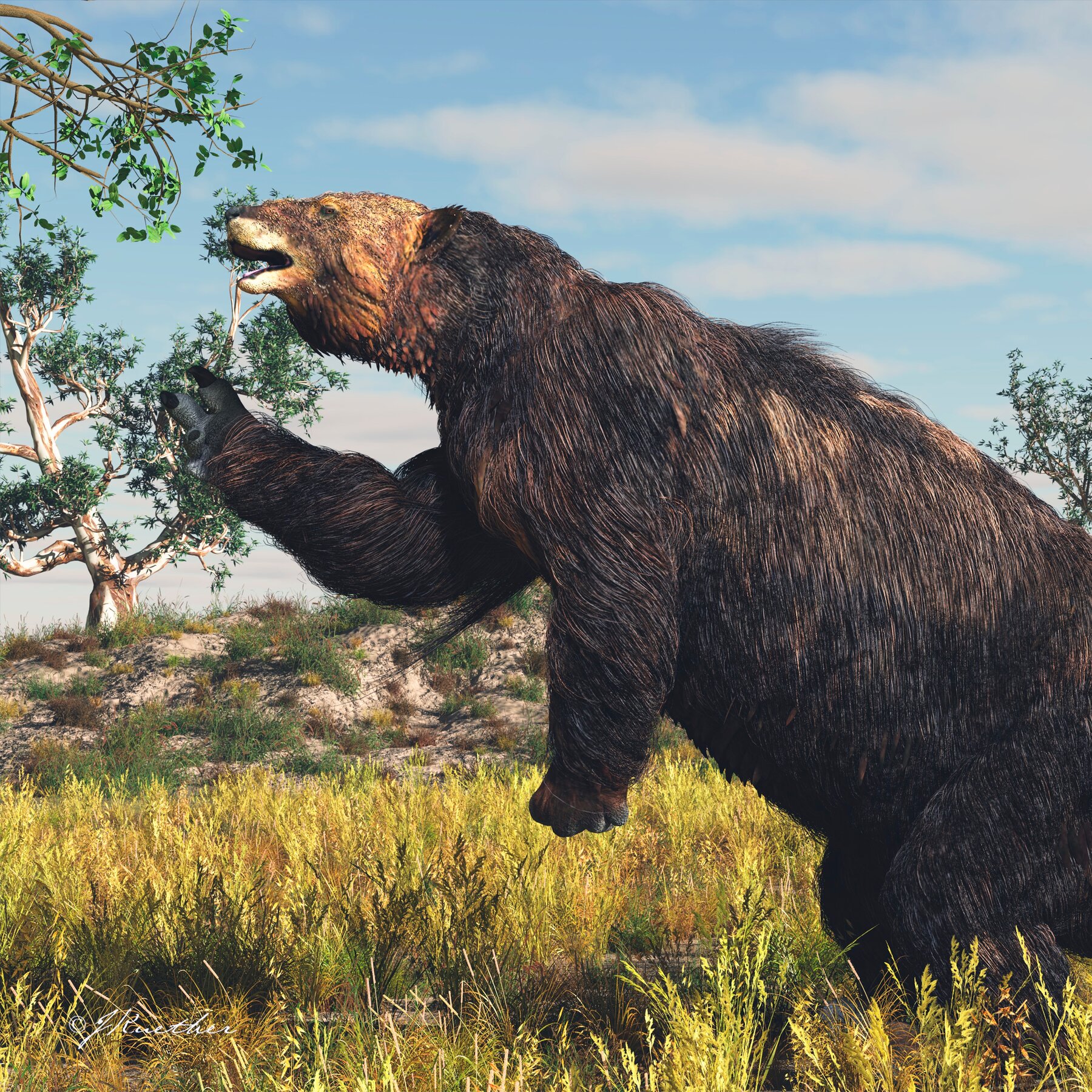 Giant Sloths’ Hairy Truth Revealed by Scientists