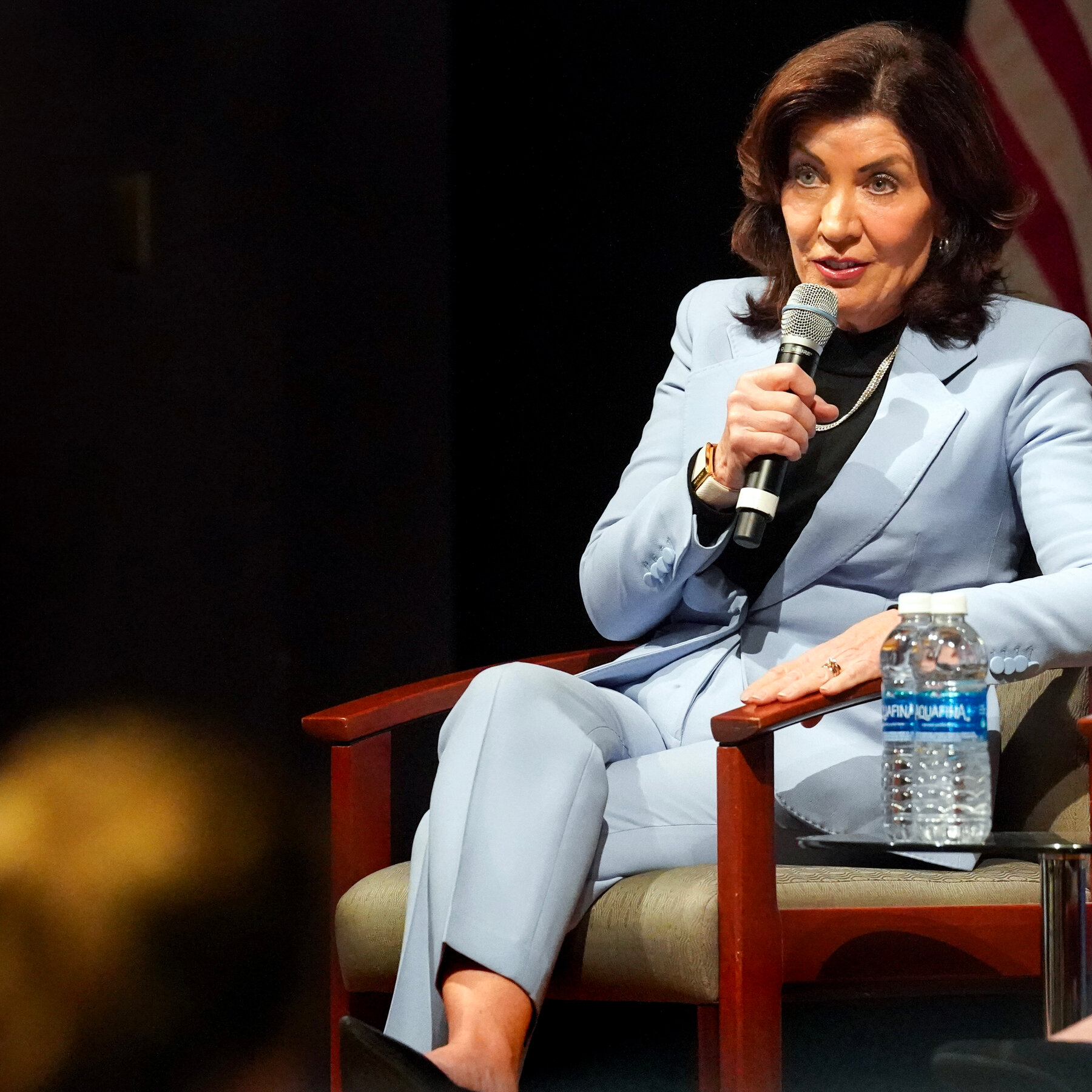 Governor Hochul Tries to Sell New York Suburbs on Congestion Pricing