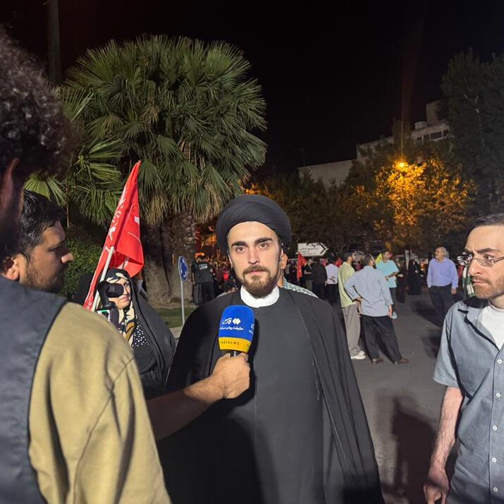 Great-Grandson of Islamic Republic’s Founder Was in Streets as Israel Fired on Tehran
