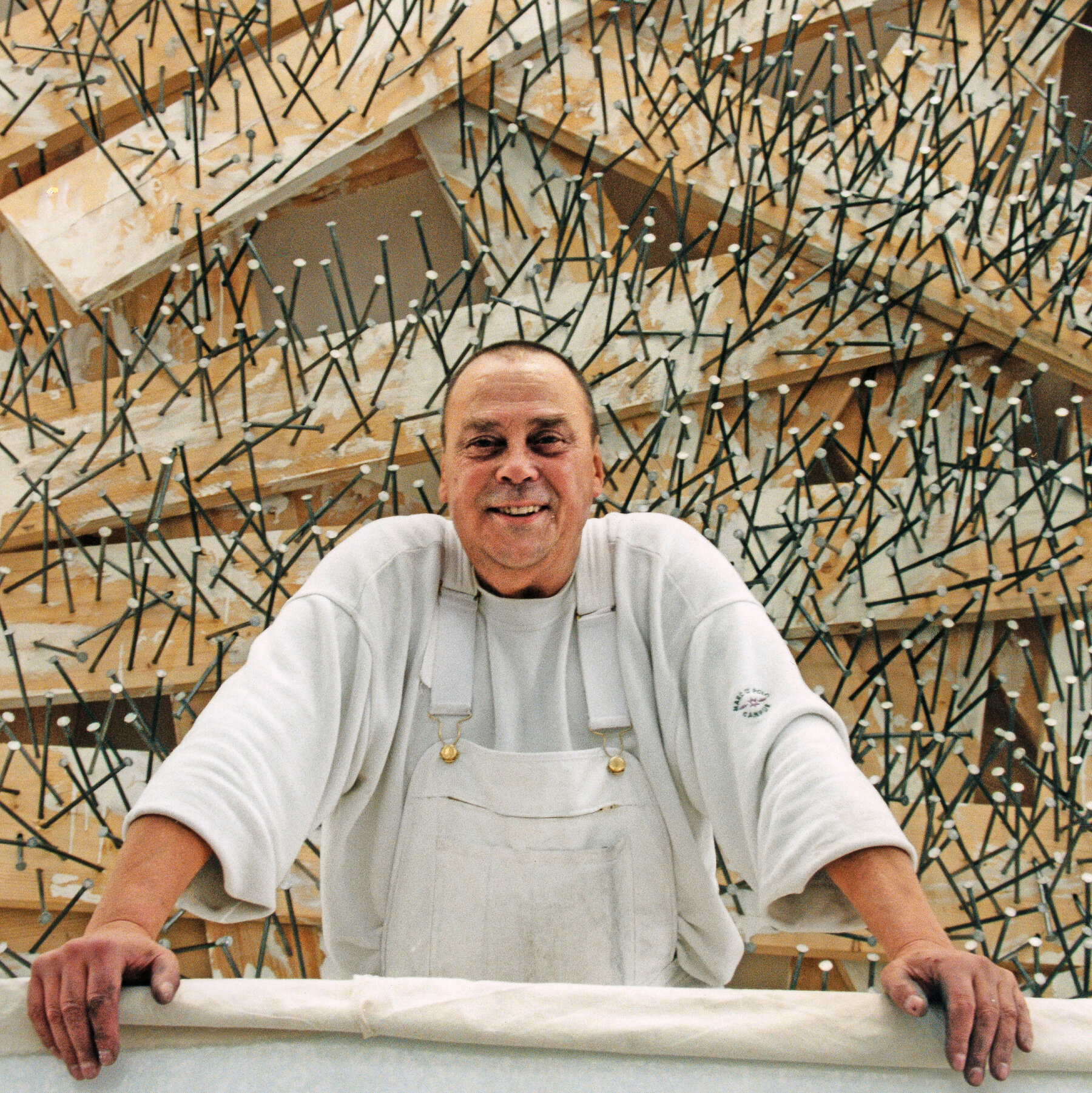 Günther Uecker, Who Punctuated His Art With Nails, Dies at 95