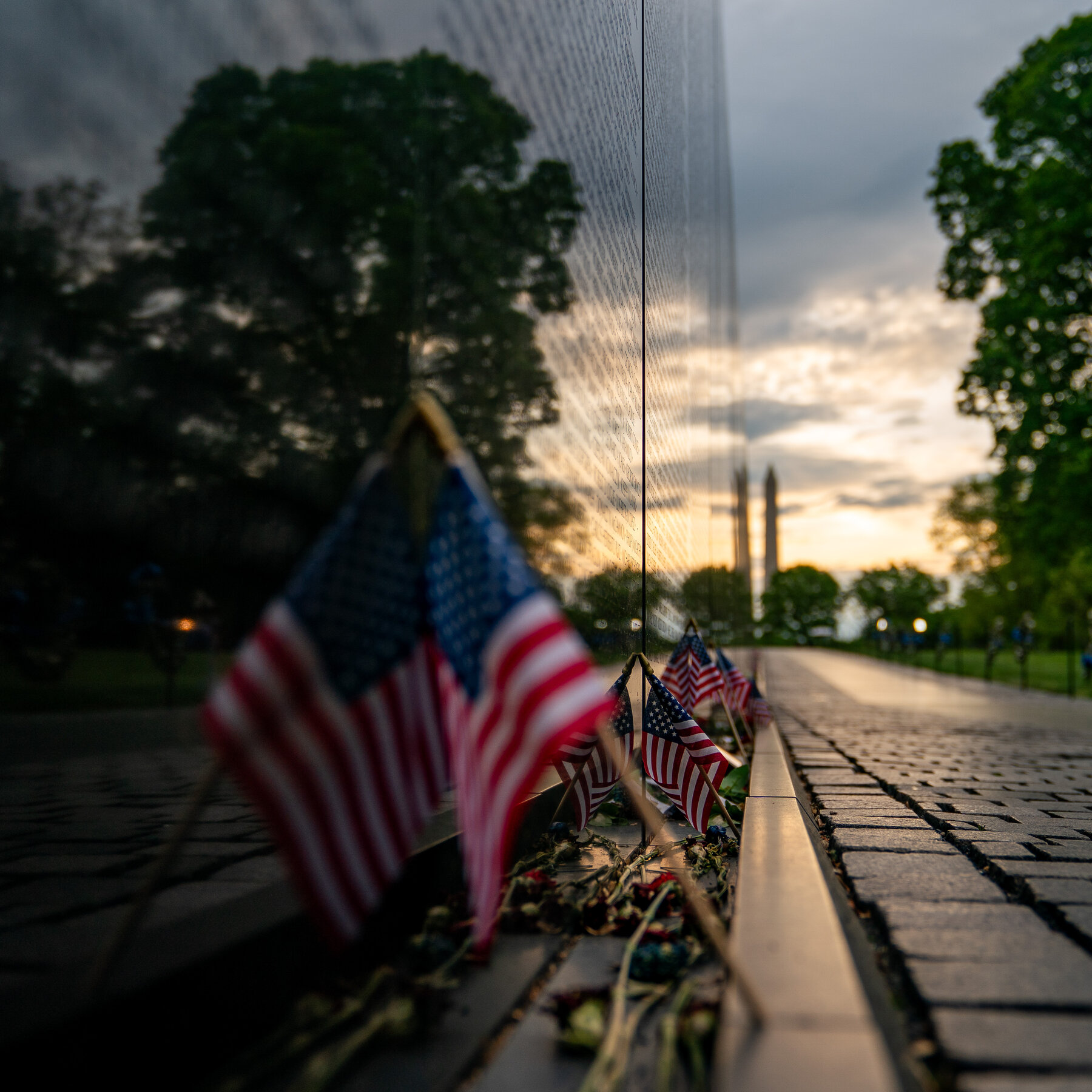 Have You Left a Keepsake at the Vietnam Veterans Memorial Wall?