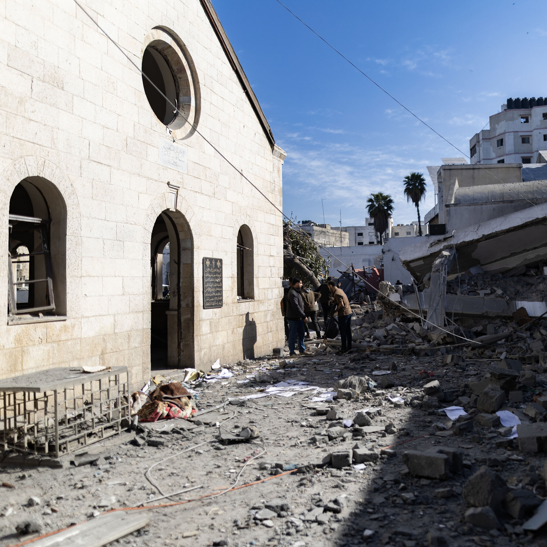 Head of Kuwait Specialty Field Hospital in Gaza Says Israeli Strike Killed a Guard