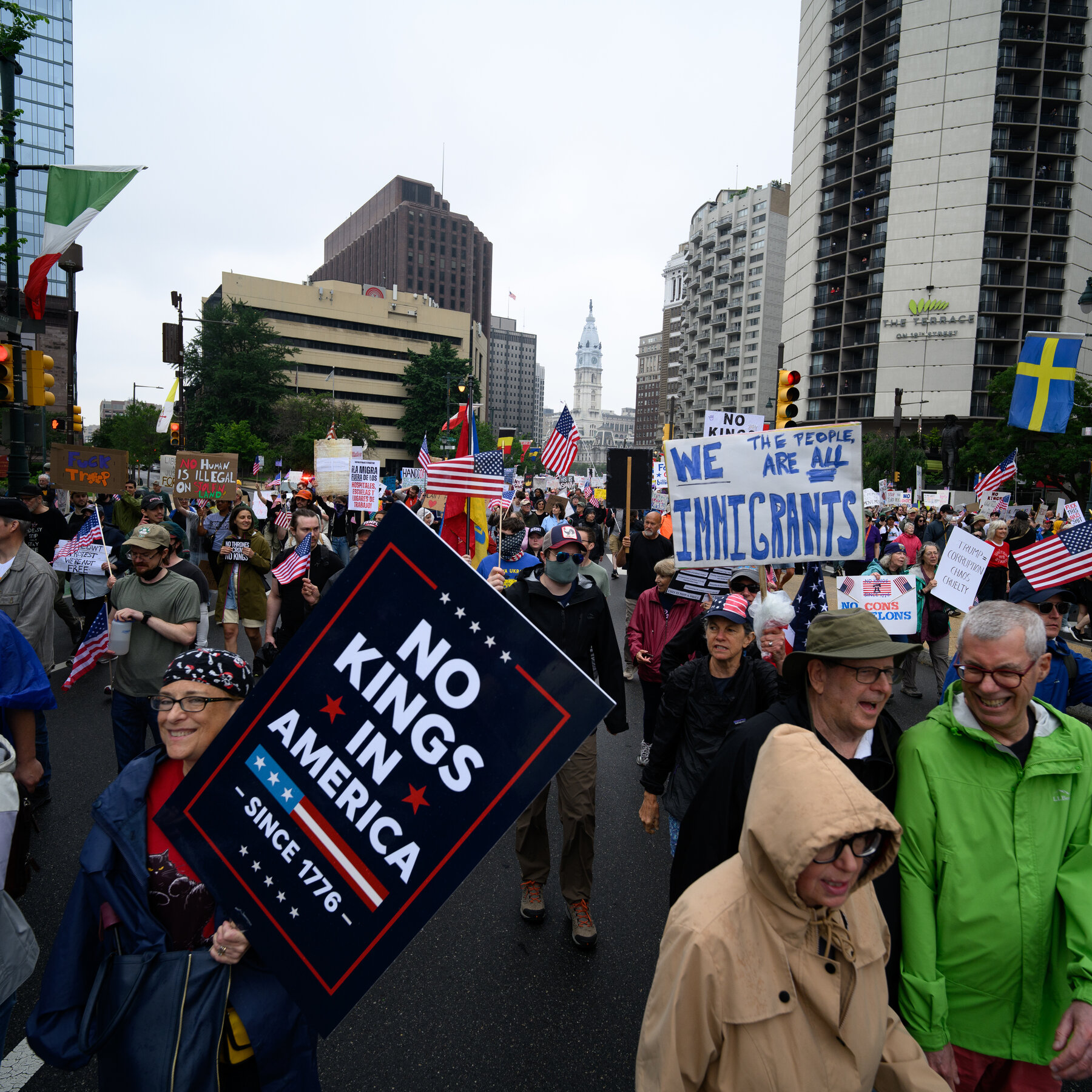 Heavily Armed Man at ‘No Kings’ Protest Had 13 Bombs at Home, Police Say