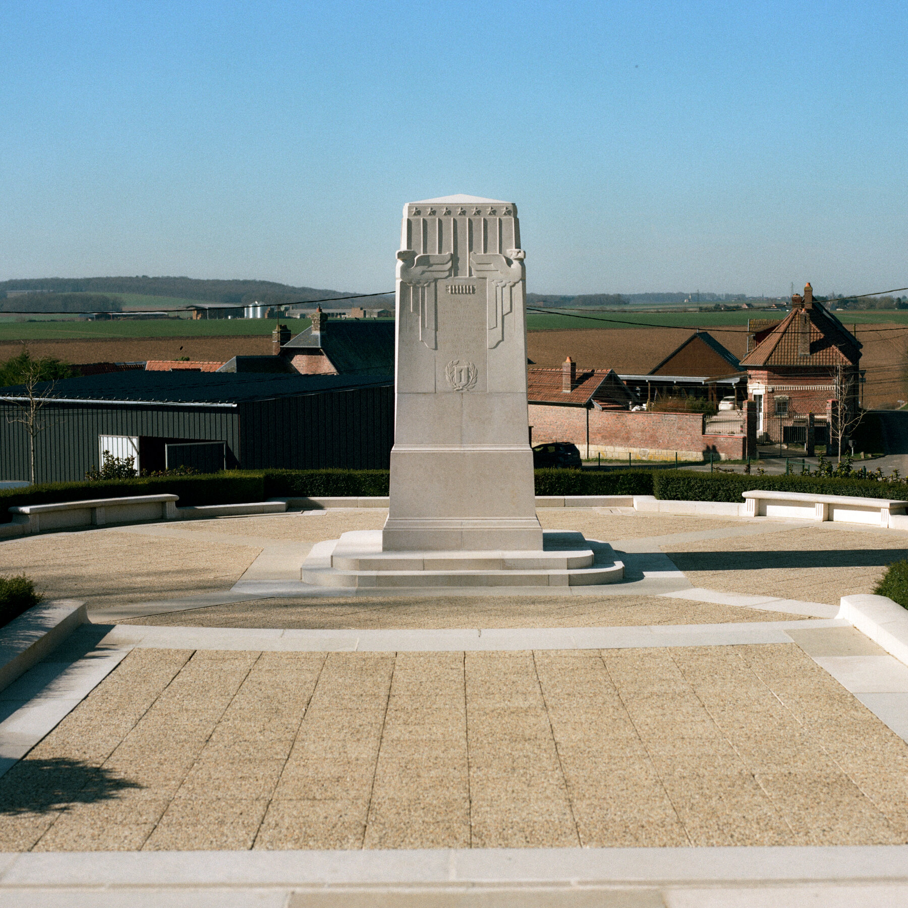 Hello From a French Village That Recalls the U.S. as a Staunch Ally