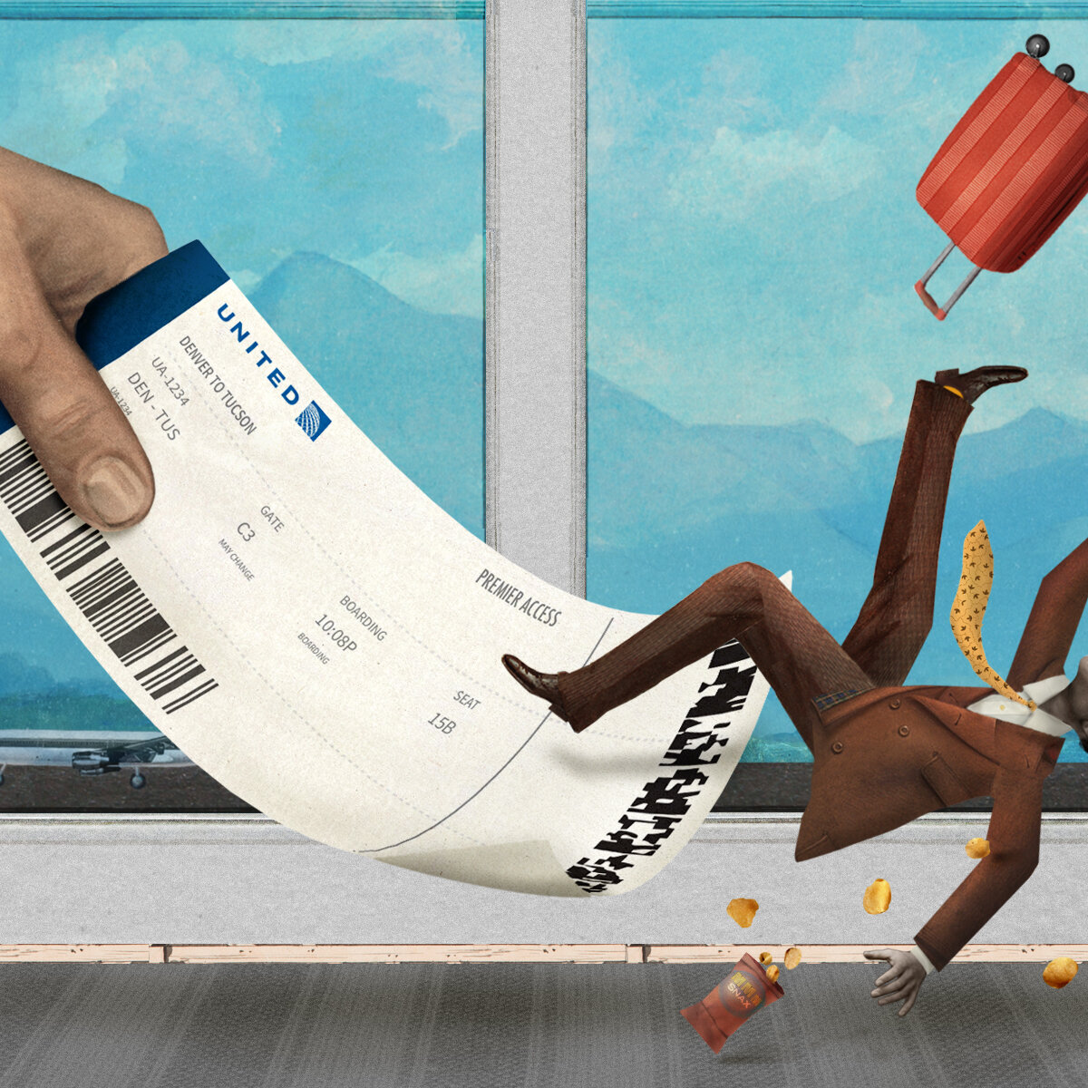 Help! United Canceled My Flight, Then Sold Me a Seat on It.