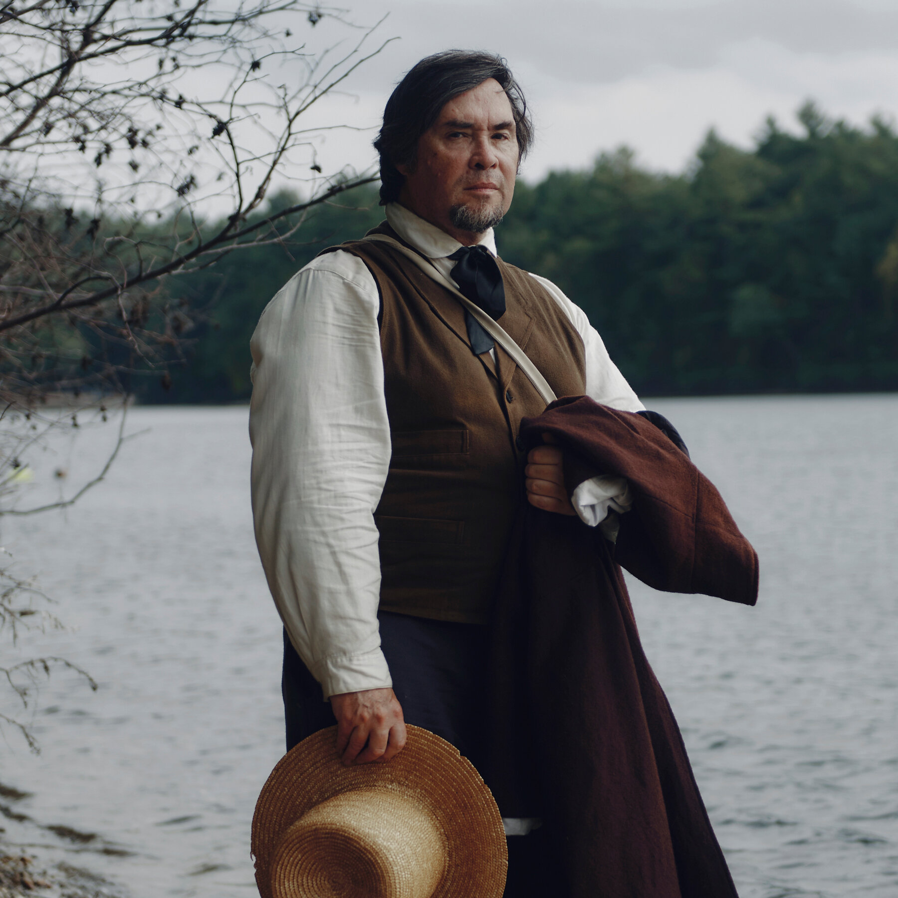 Henry David Thoreau Impersonator Says Farewell to Walden Pond