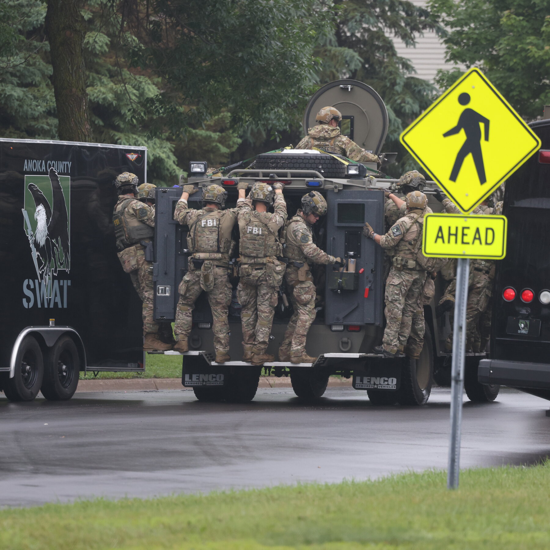 Here’s how the attacks in Minnesota unfolded early on Saturday.