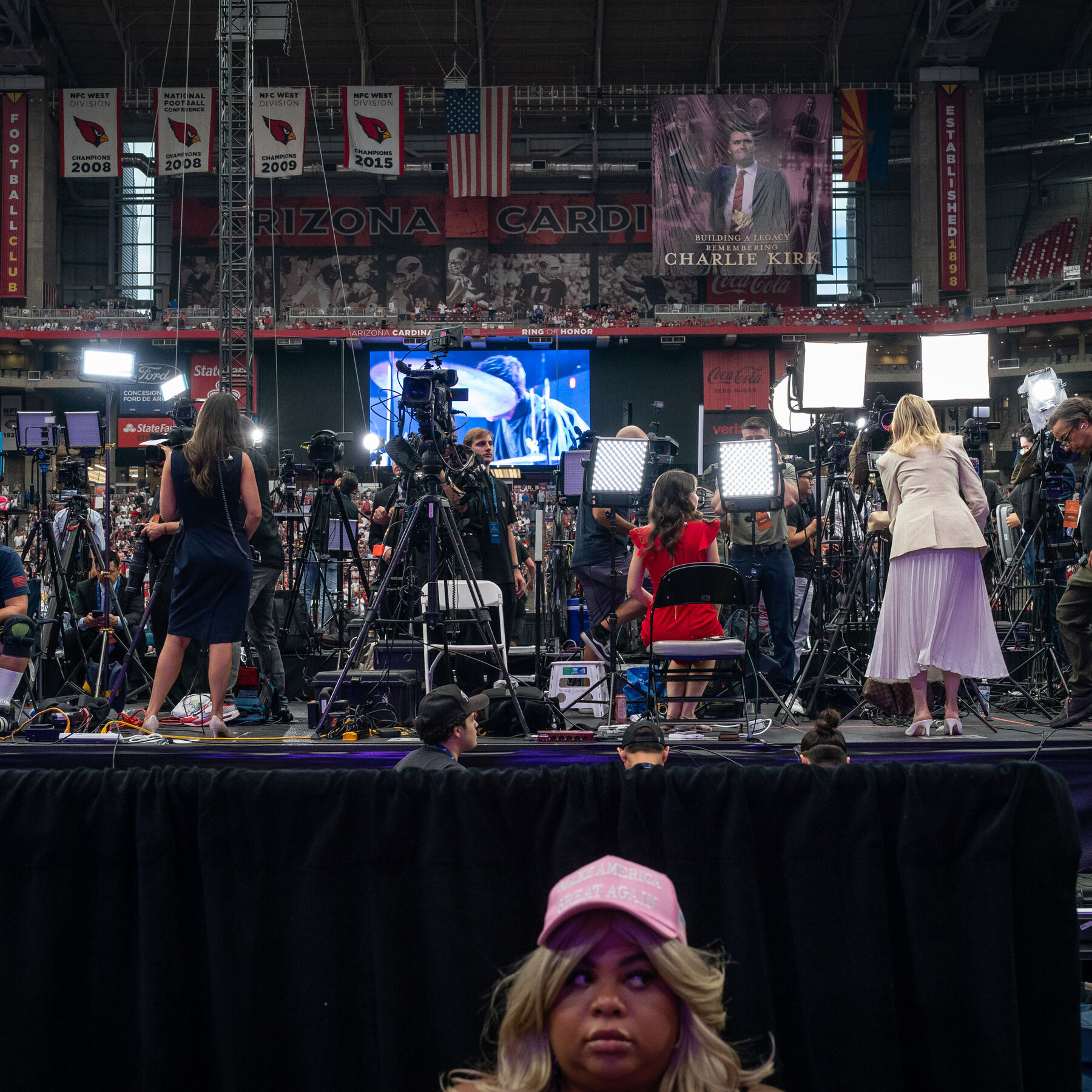 Here’s how TV networks are covering the memorial service.