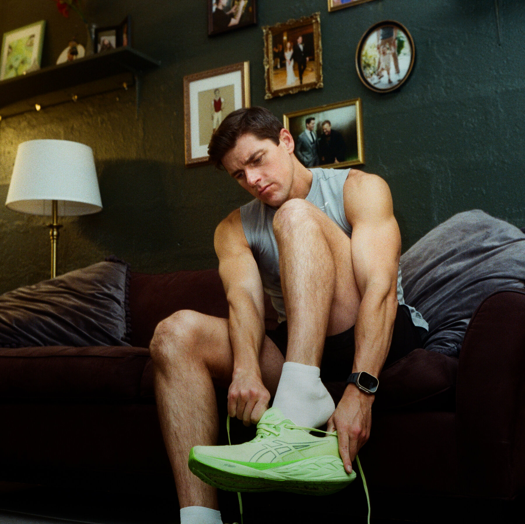 He’s planning to run the marathon, and then do two performances in ‘Wicked.’