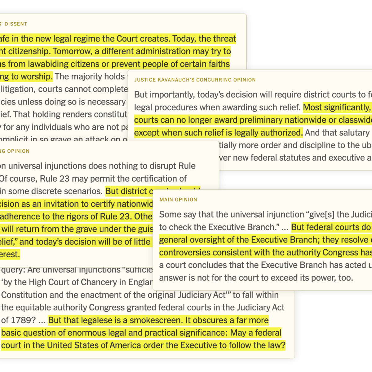Highlights of the Citizenship Ruling (That Was Really About Universal Injunctions)