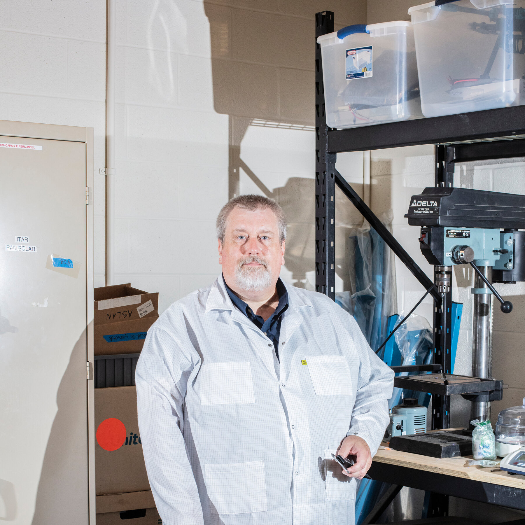 His Lab Tested Cutting-Edge Spacecraft