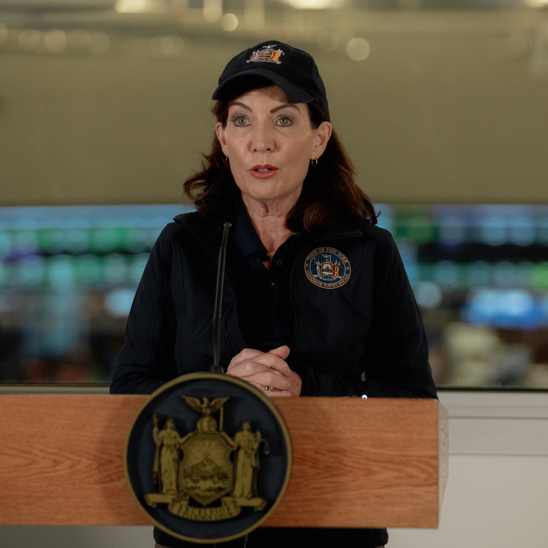 Hochul Attacks Trump for Withholding $34 Million in Security Funding