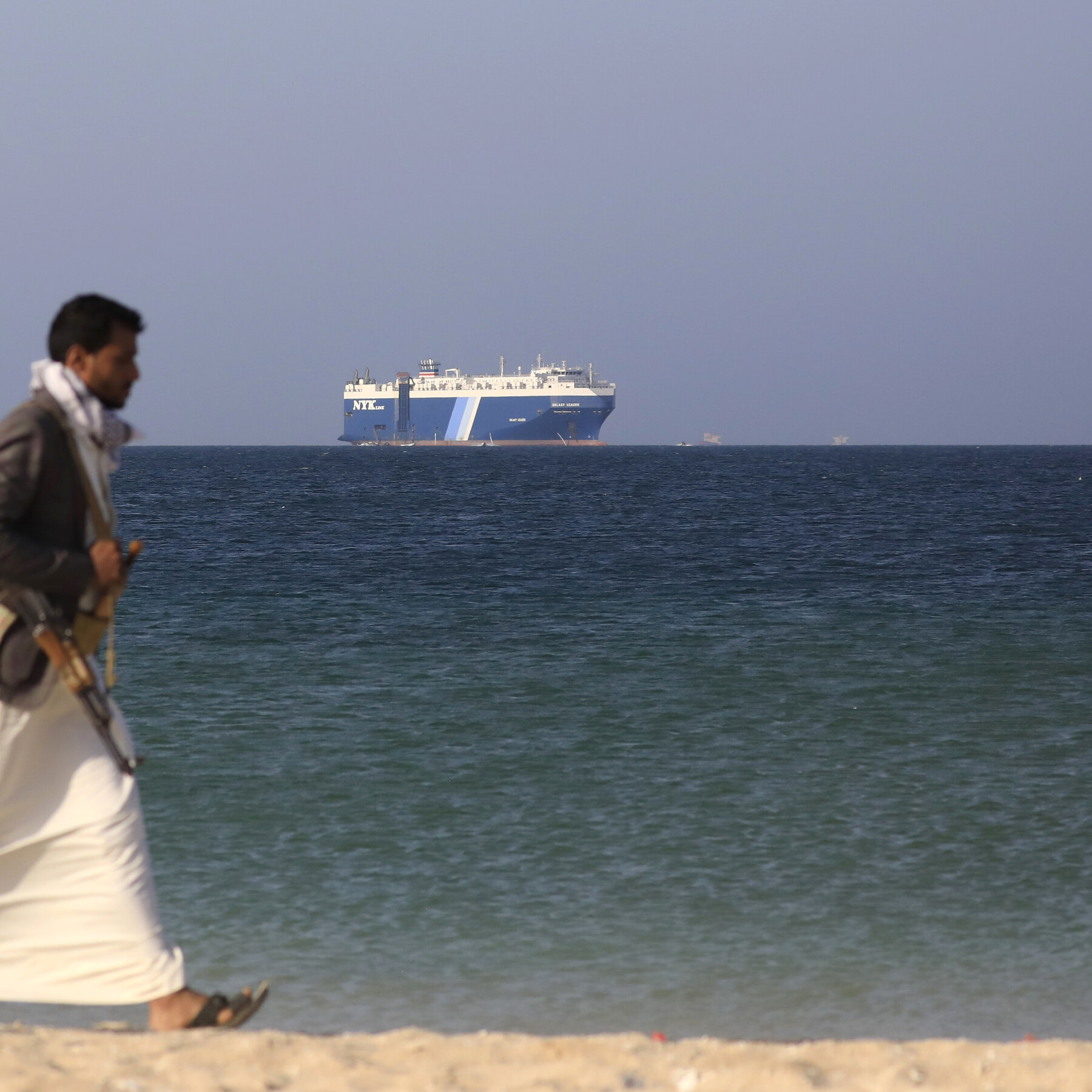 Houthis Free the Crew of a Cargo Ship They Hijacked 14 Months Ago