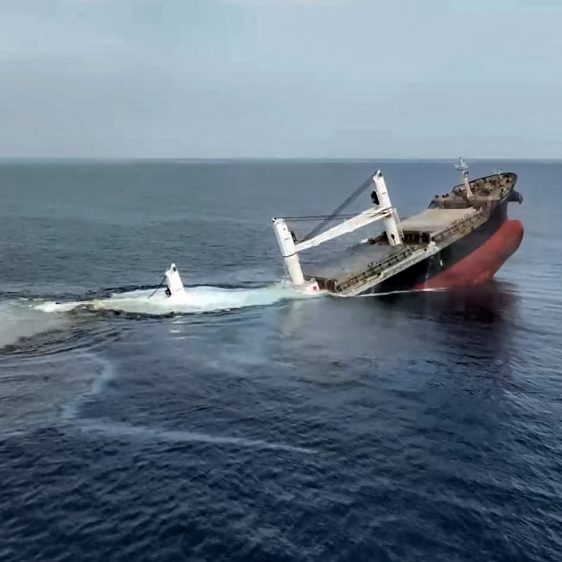 Houthis in Yemen Confirm in Video They Are Holding 11 Mariners Hostage