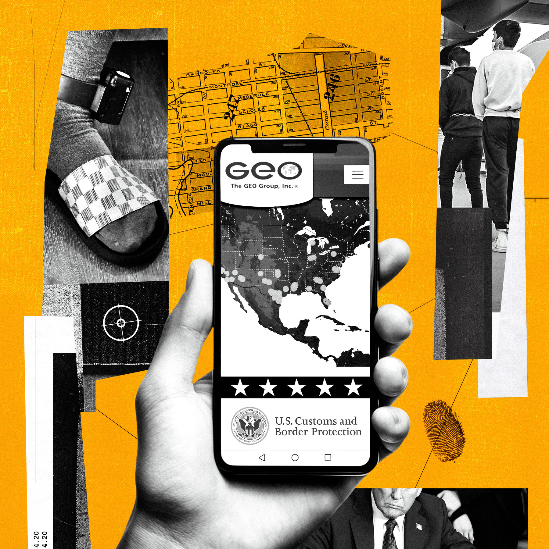 How Geo Group’s Surveillance Tech Is Aiding Trump’s Immigration Agenda