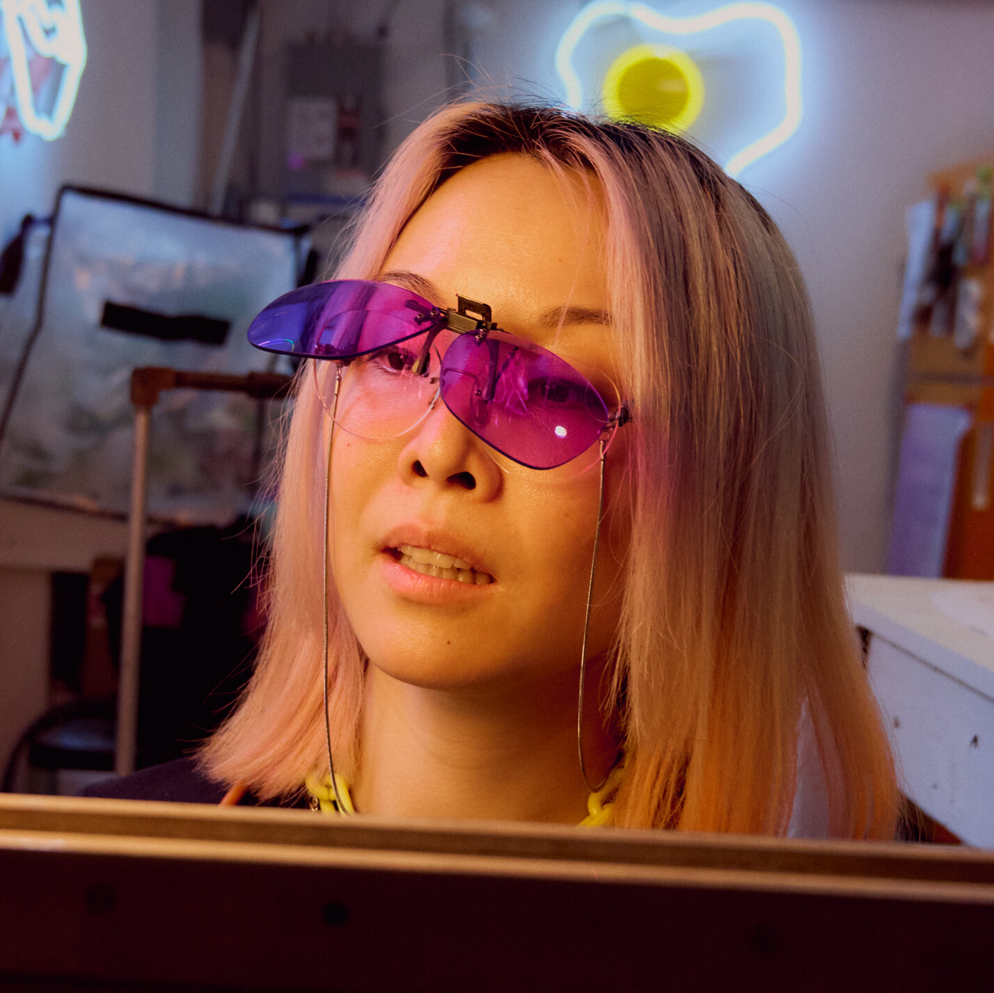 How Lena Imamura, a Neon Light Artist, Spends Her Day in the Studio