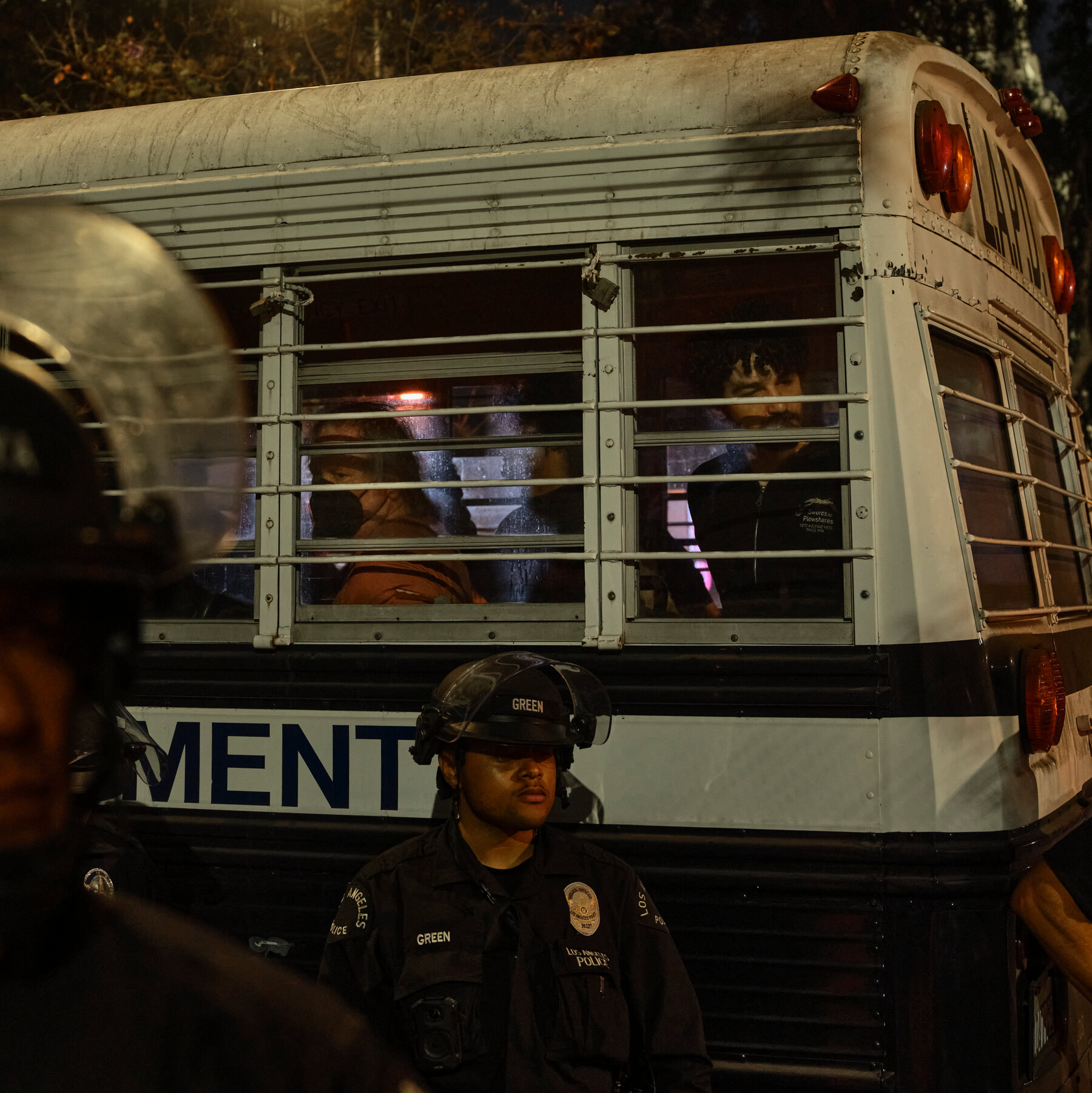 How many people have been arrested in the nationwide anti-ICE protests?