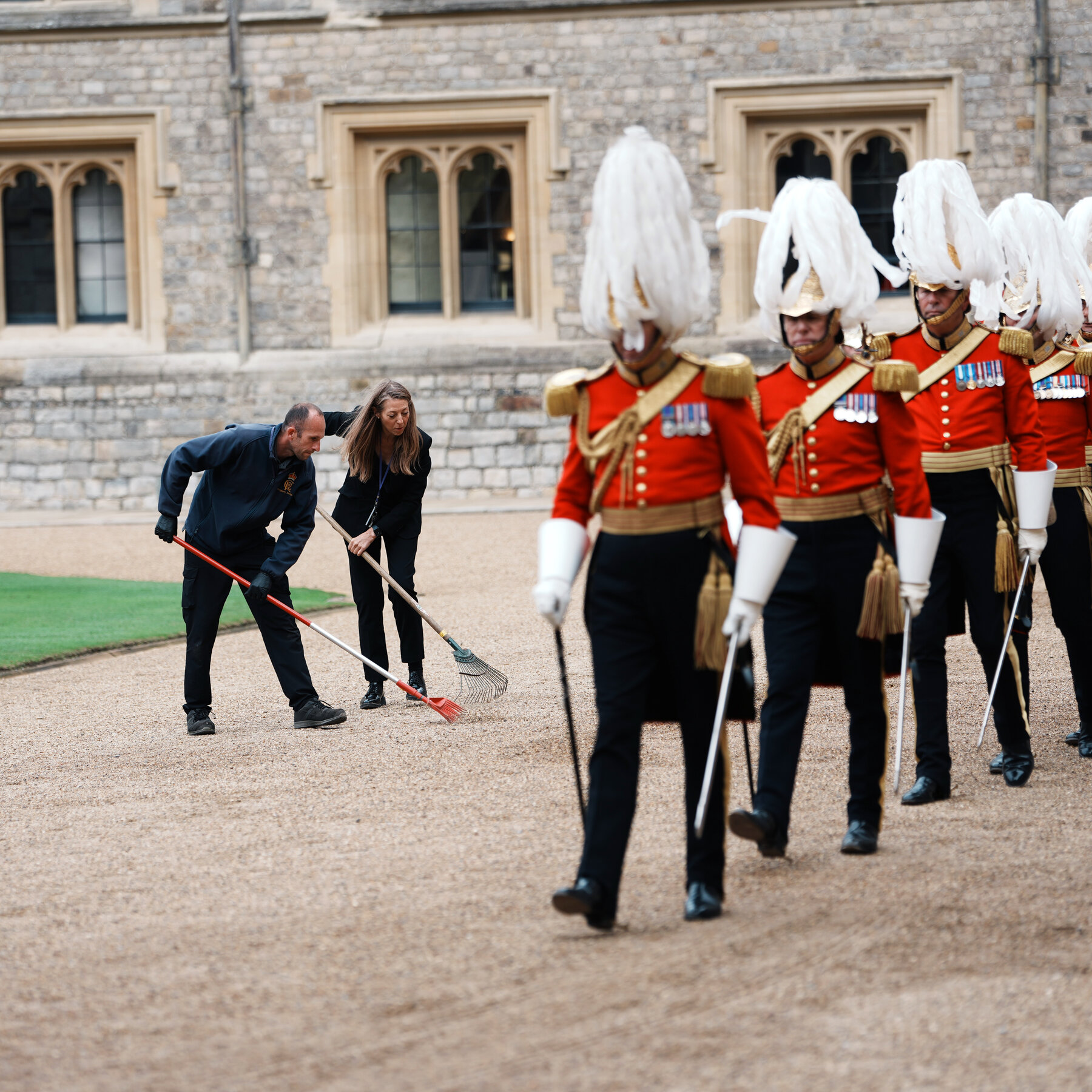 How the British royal family — and its staff — prepare for a state visit.