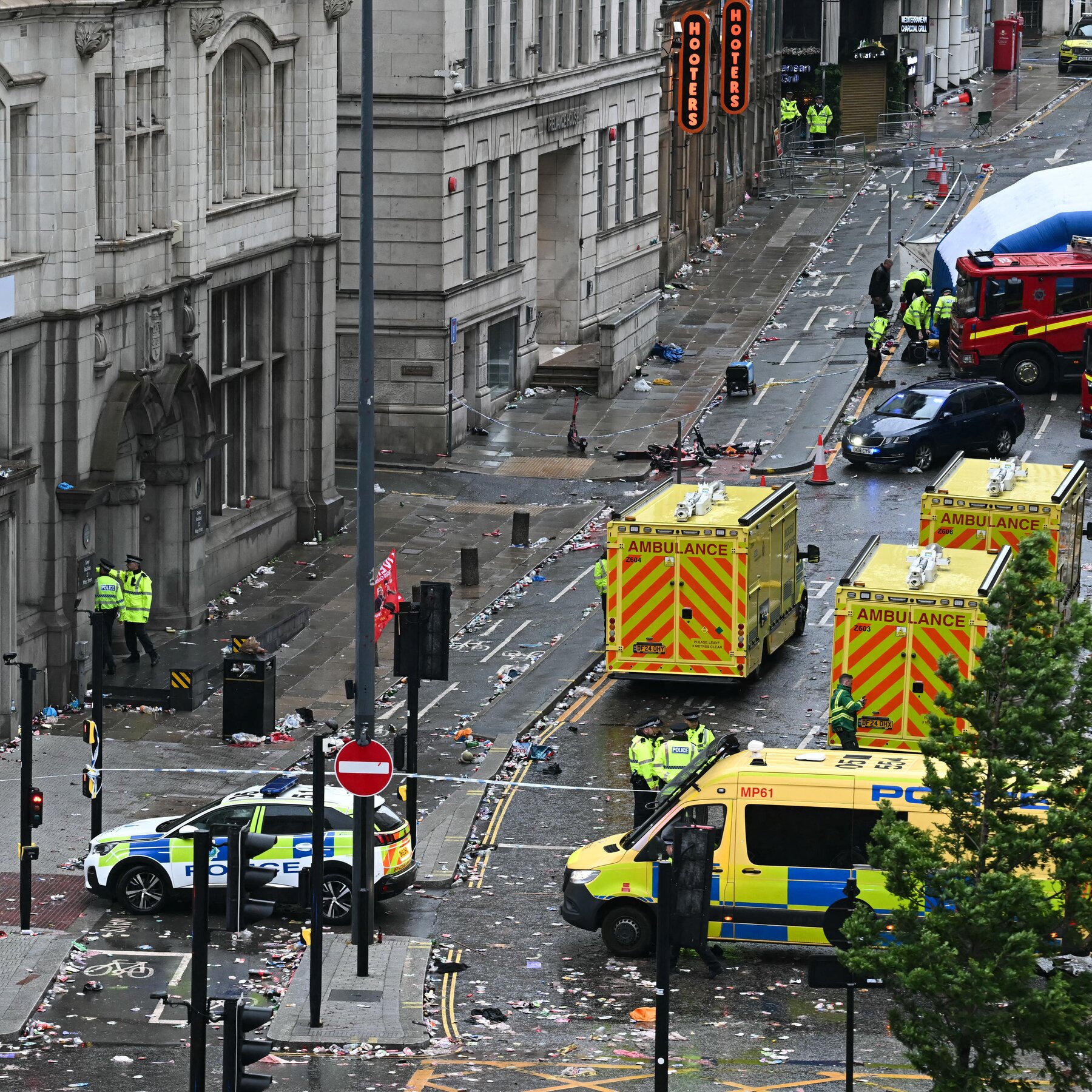 How the Liverpool Parade Car Crash Unfolded