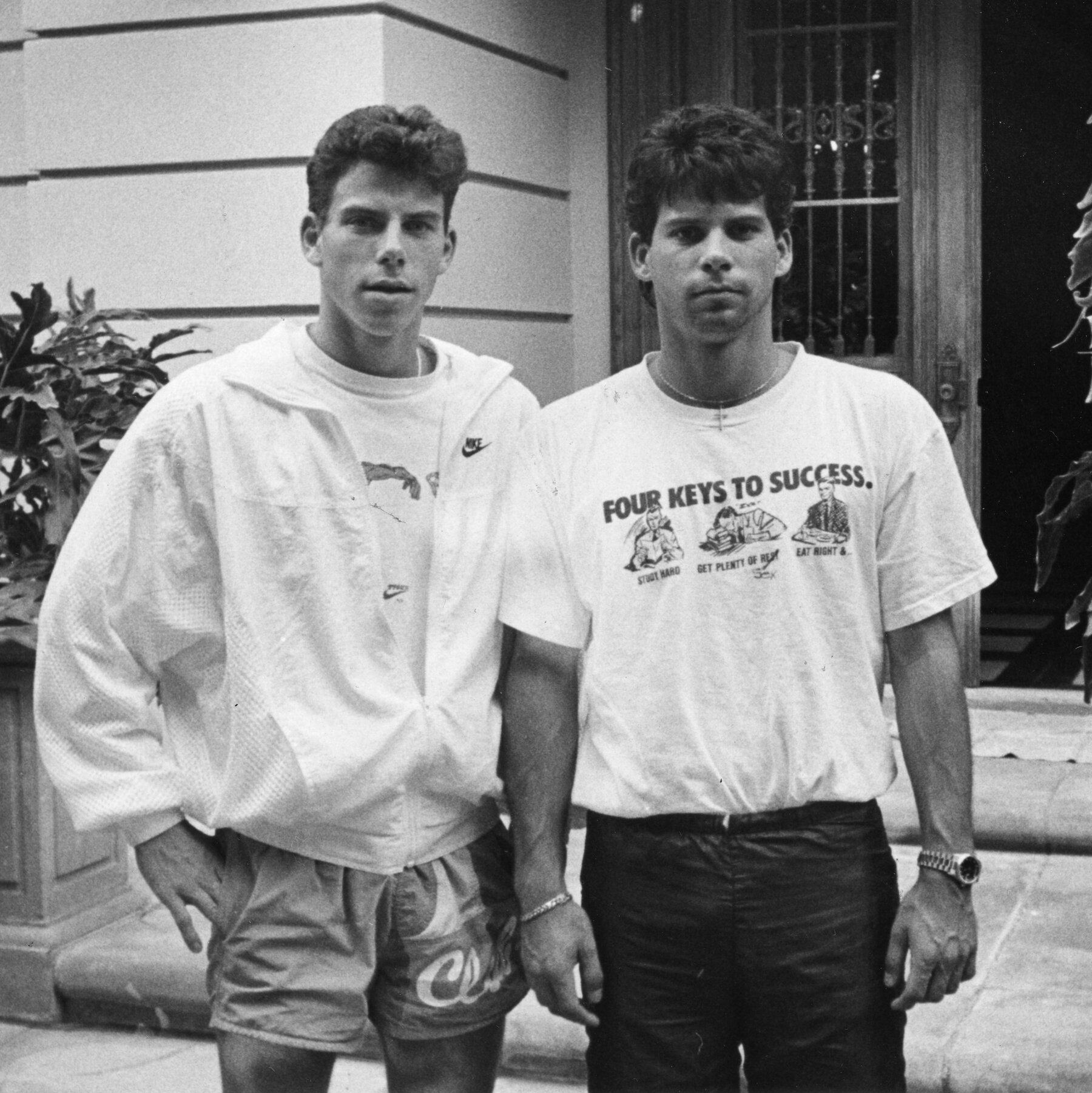 In 1996, the brothers were convicted of murdering their parents.