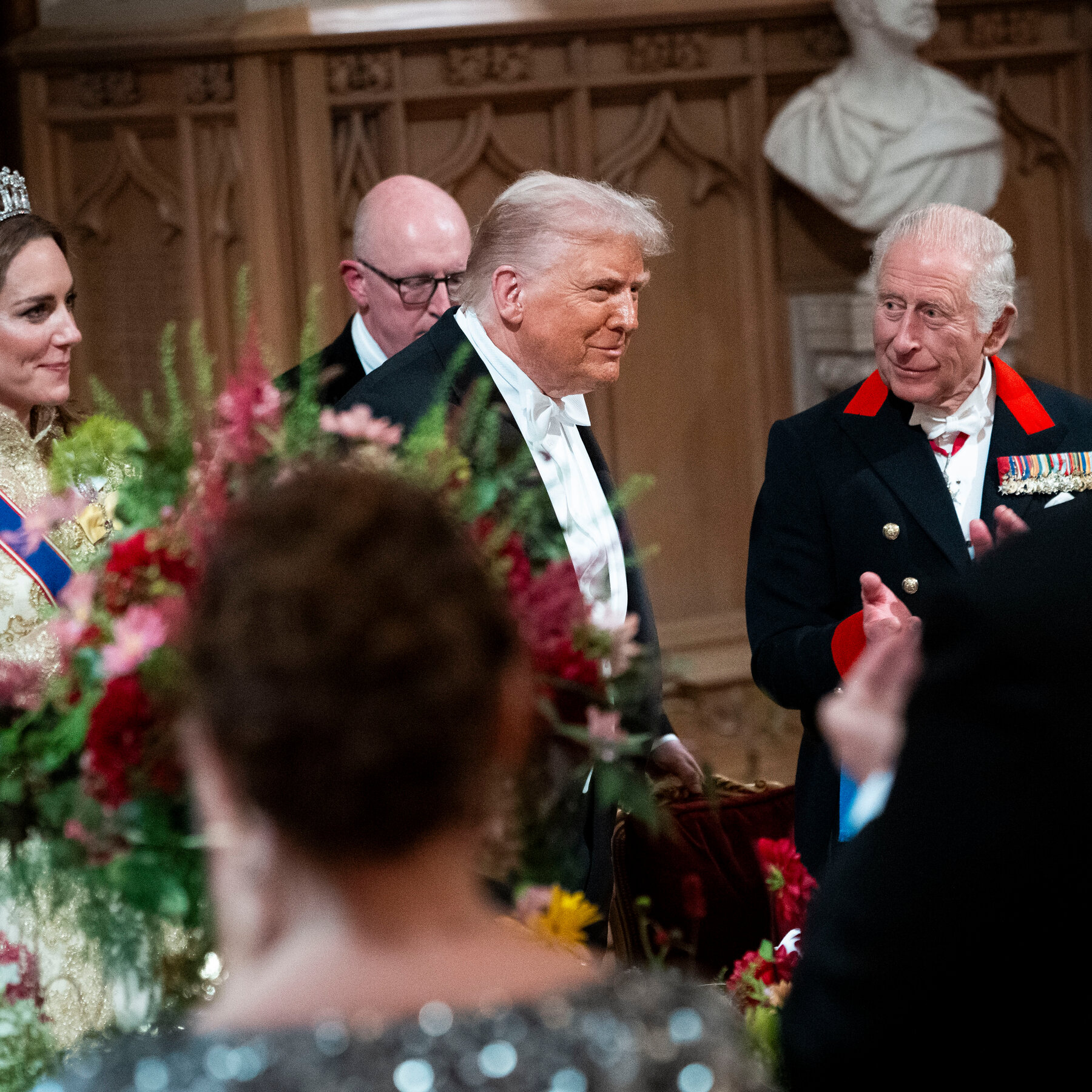 In a 900-Year-Old Castle, Feted by a King, Trump Was in His Element