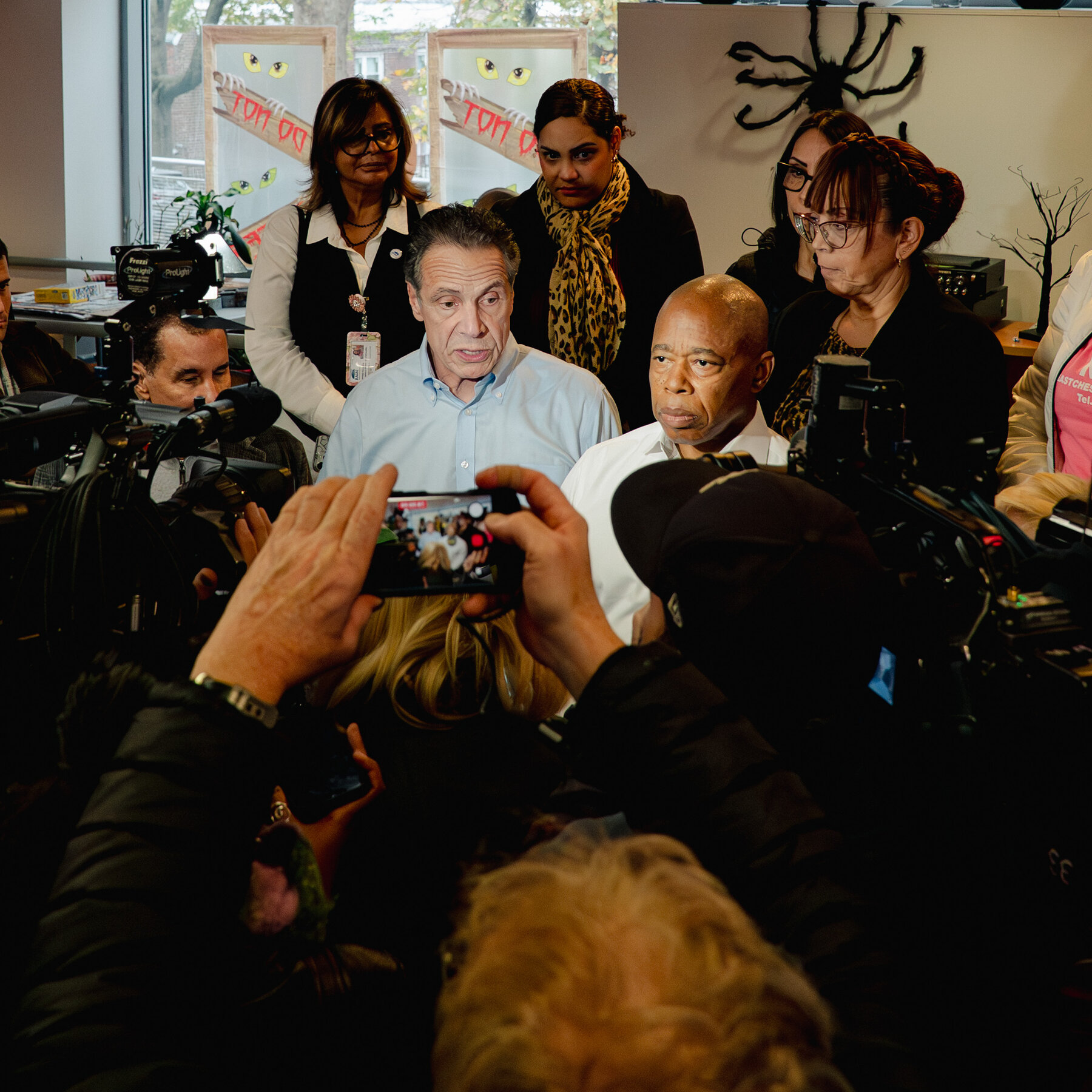 In a joint appearance, Cuomo and Adams argue Mamdani isn’t a real Democrat.