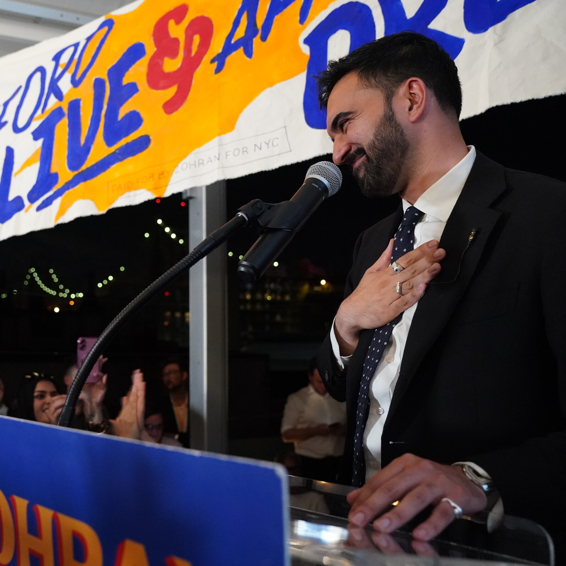 In Joyful Victory Speech, Mamdani Vows to Work for ‘Each and Every New Yorker’