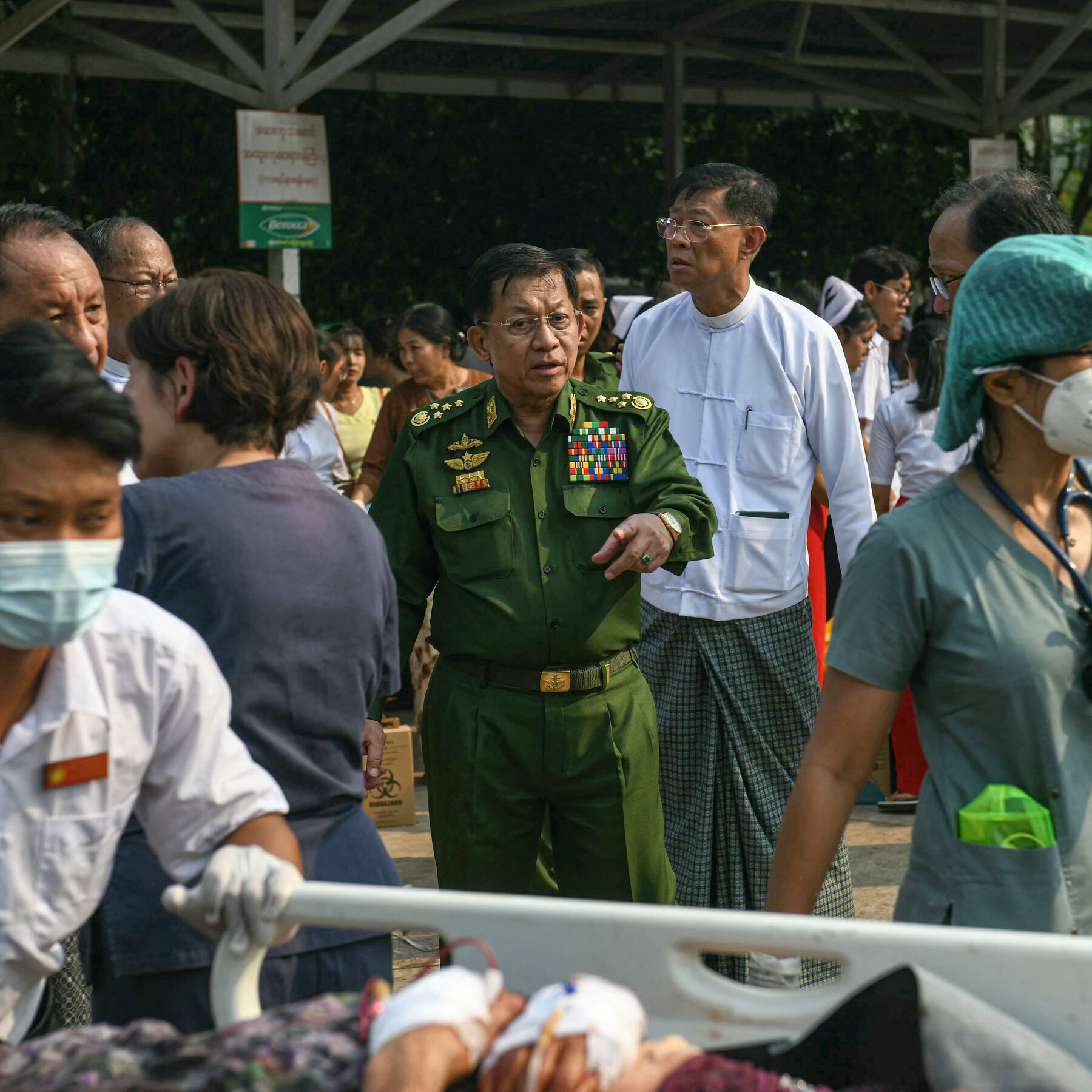 In Myanmar’s Earthquake, Some See Political Omens