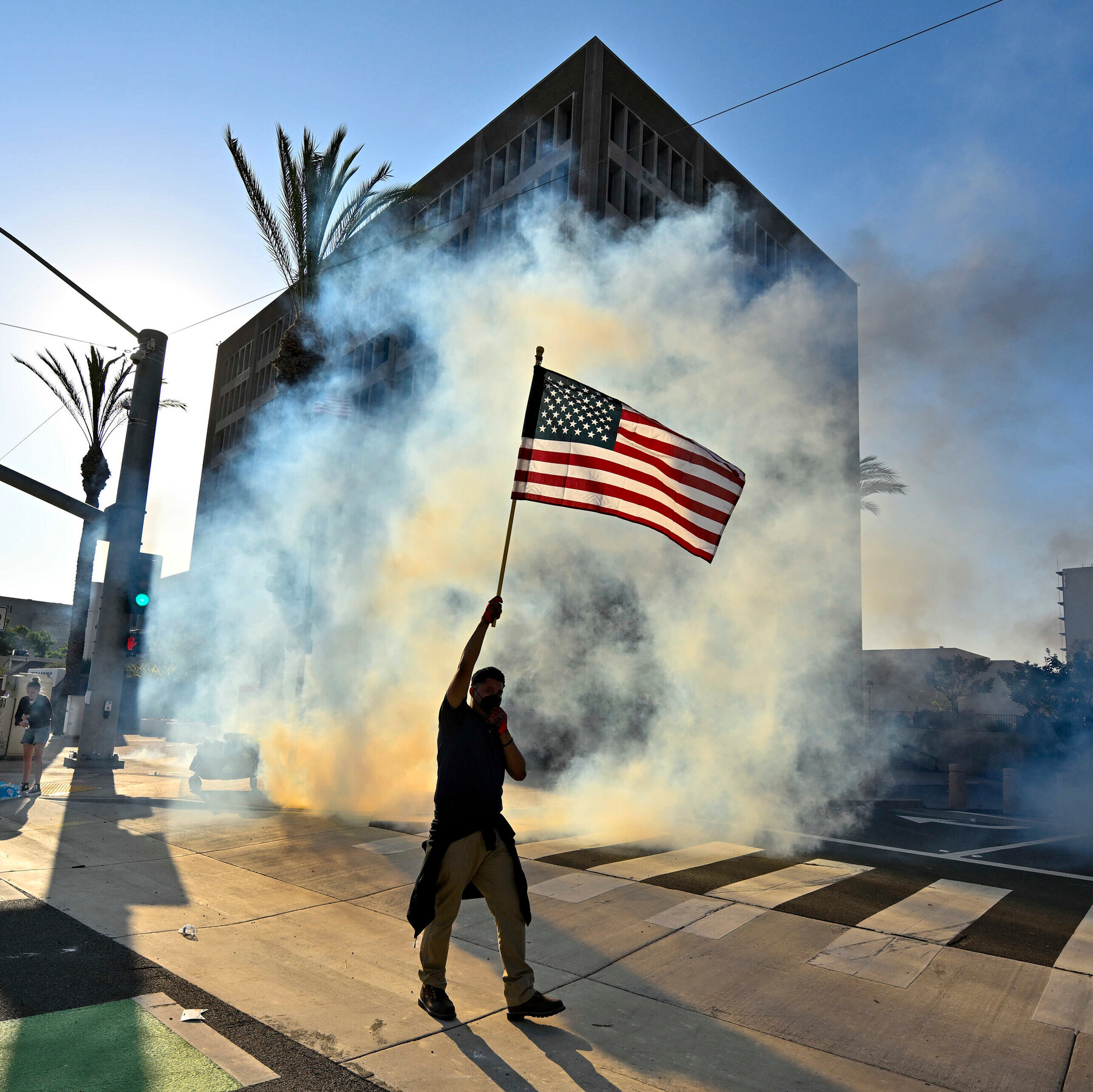 In Santa Ana, an immigration raid sets off anger.