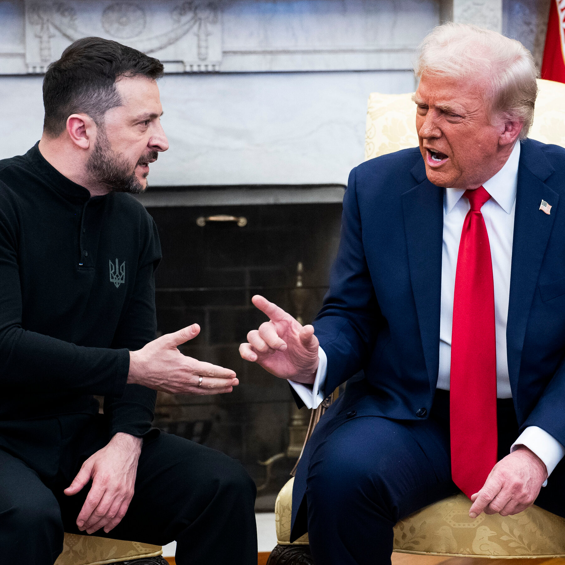 In Showdown With Zelensky, Trump Takes Offense on Putin’s Behalf