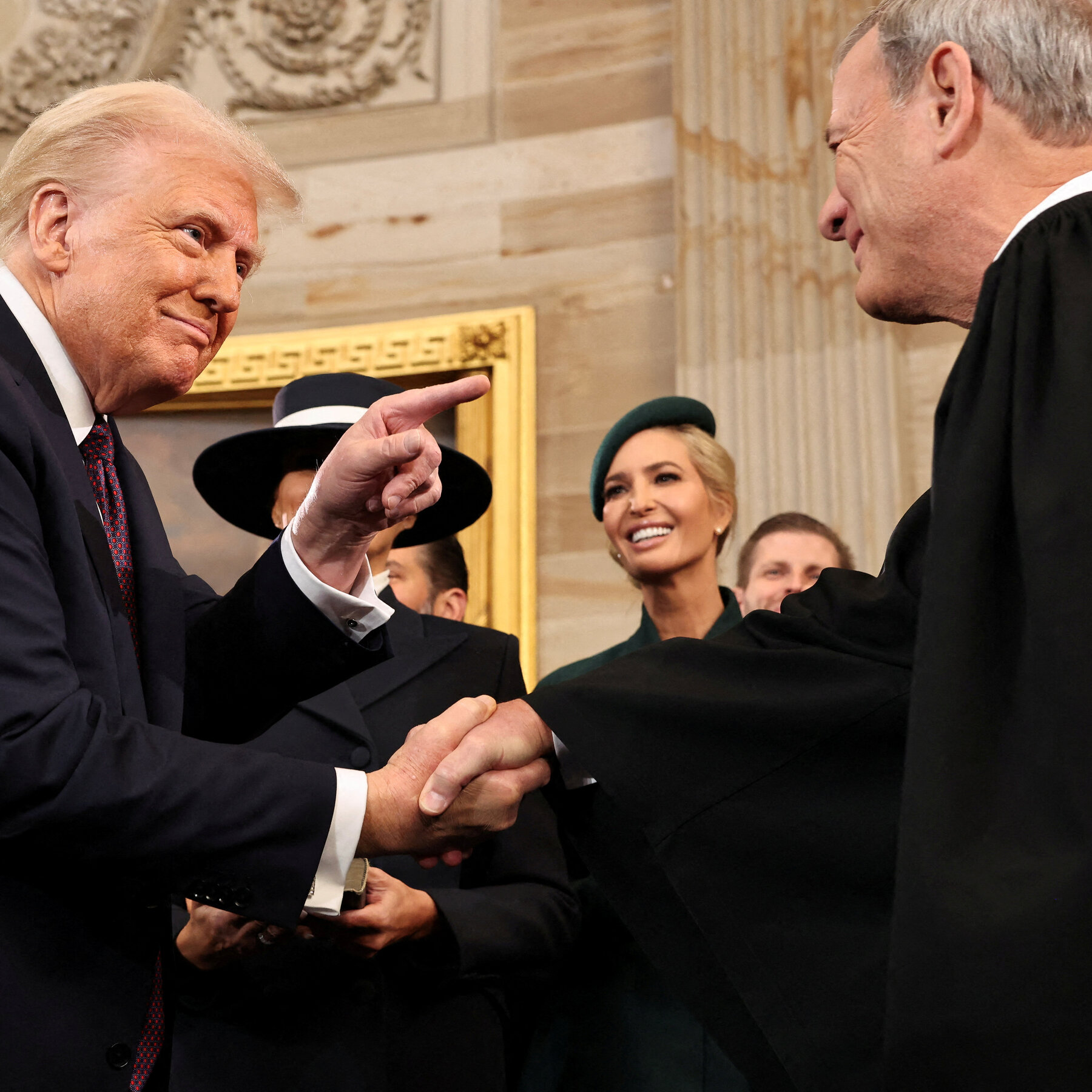 In Smithsonian Role, John Roberts Encounters History, Pandas and Trump